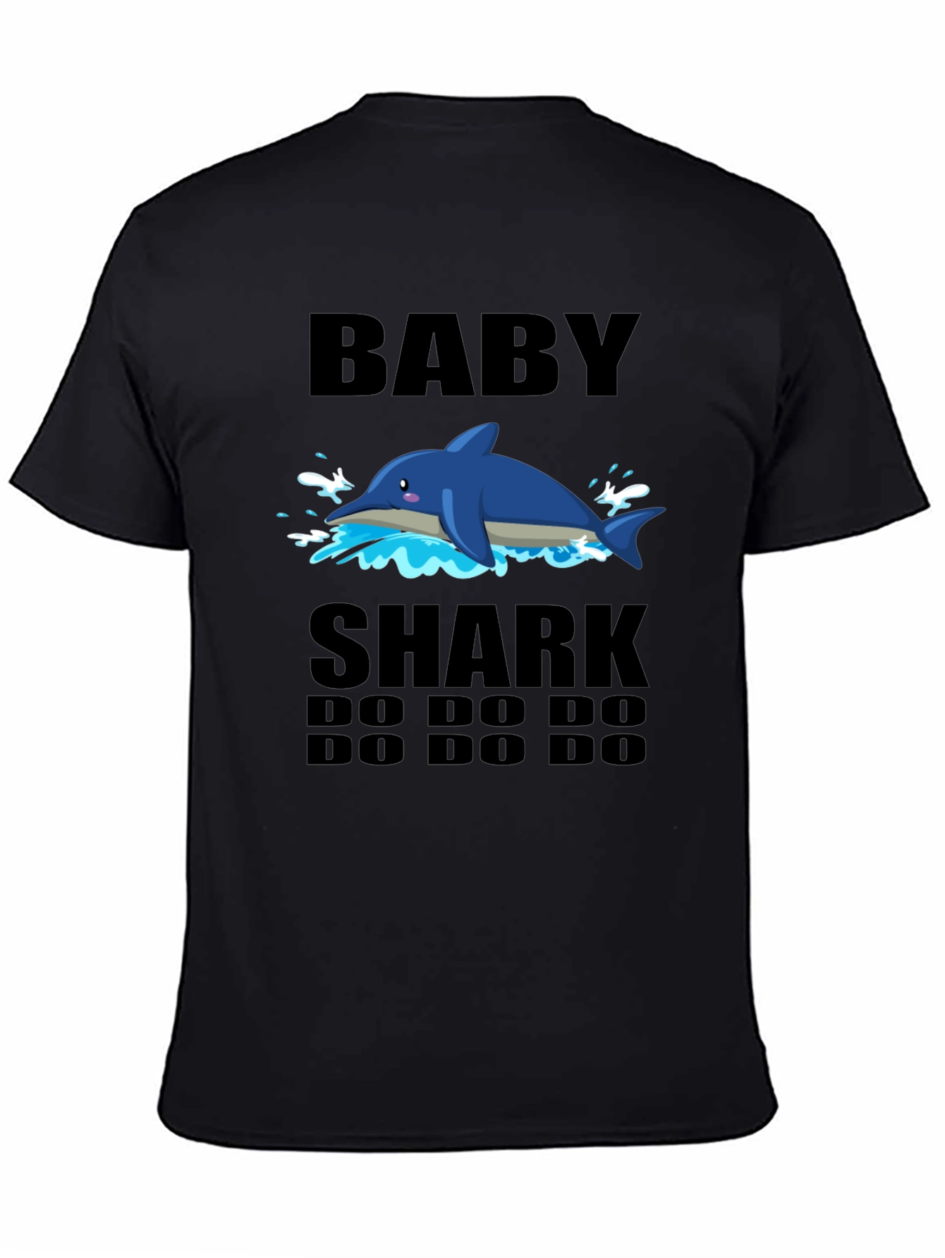 Baby Shark Graphic Tee - Soft Cotton Blend T-Shirt
