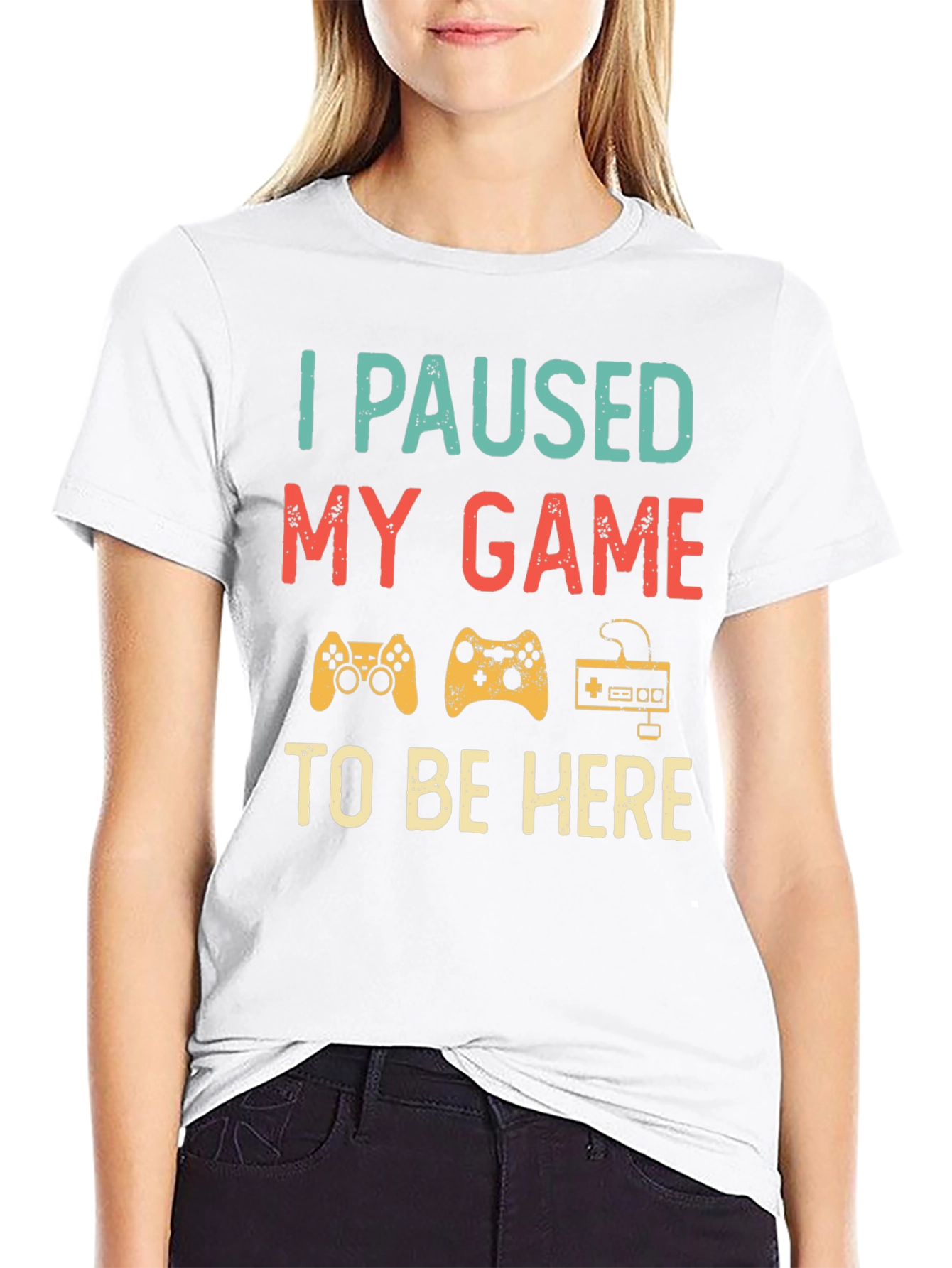 I Paused My Game To Be Here T-Shirt