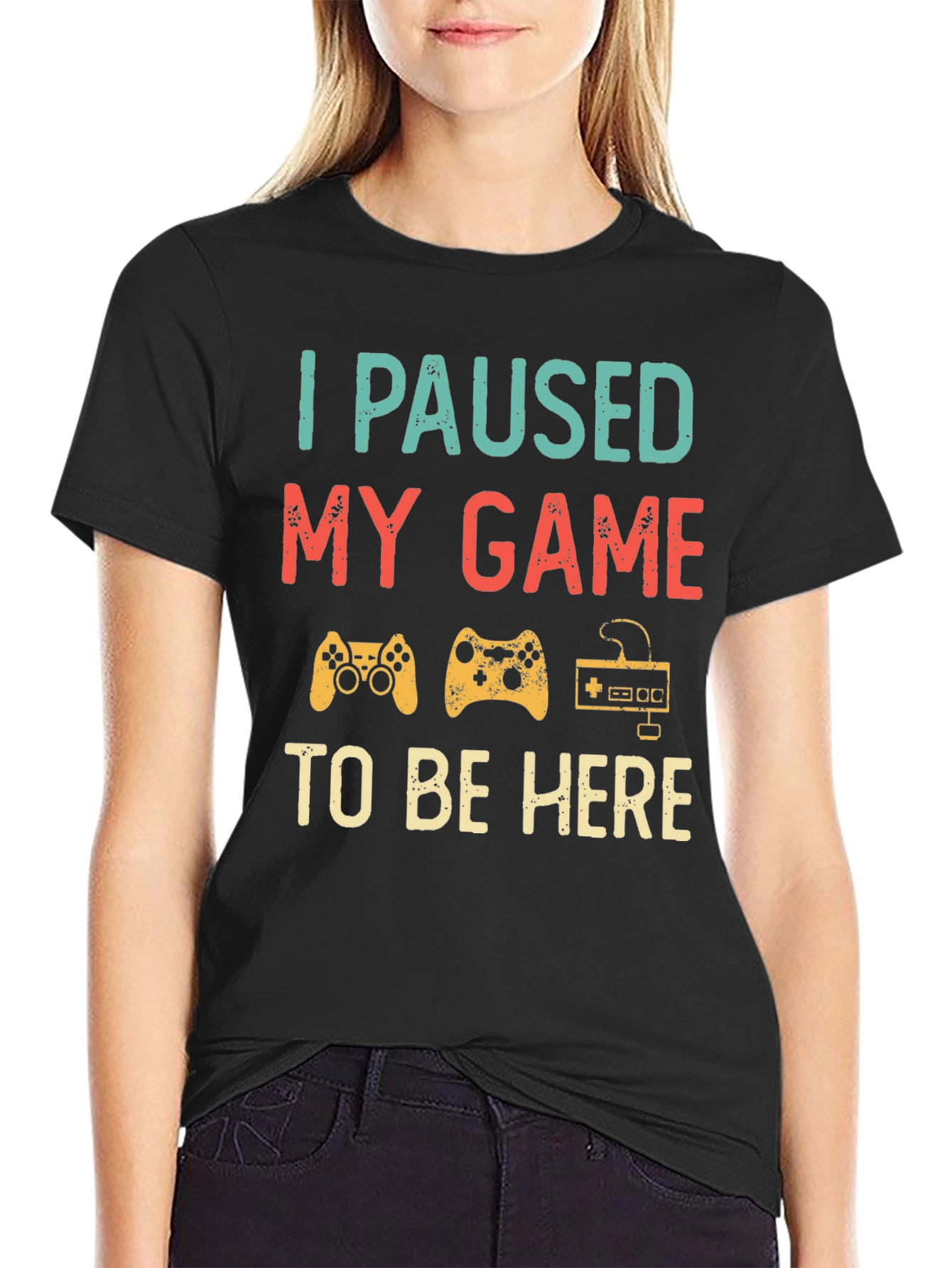 I Paused My Game To Be Here T-Shirt