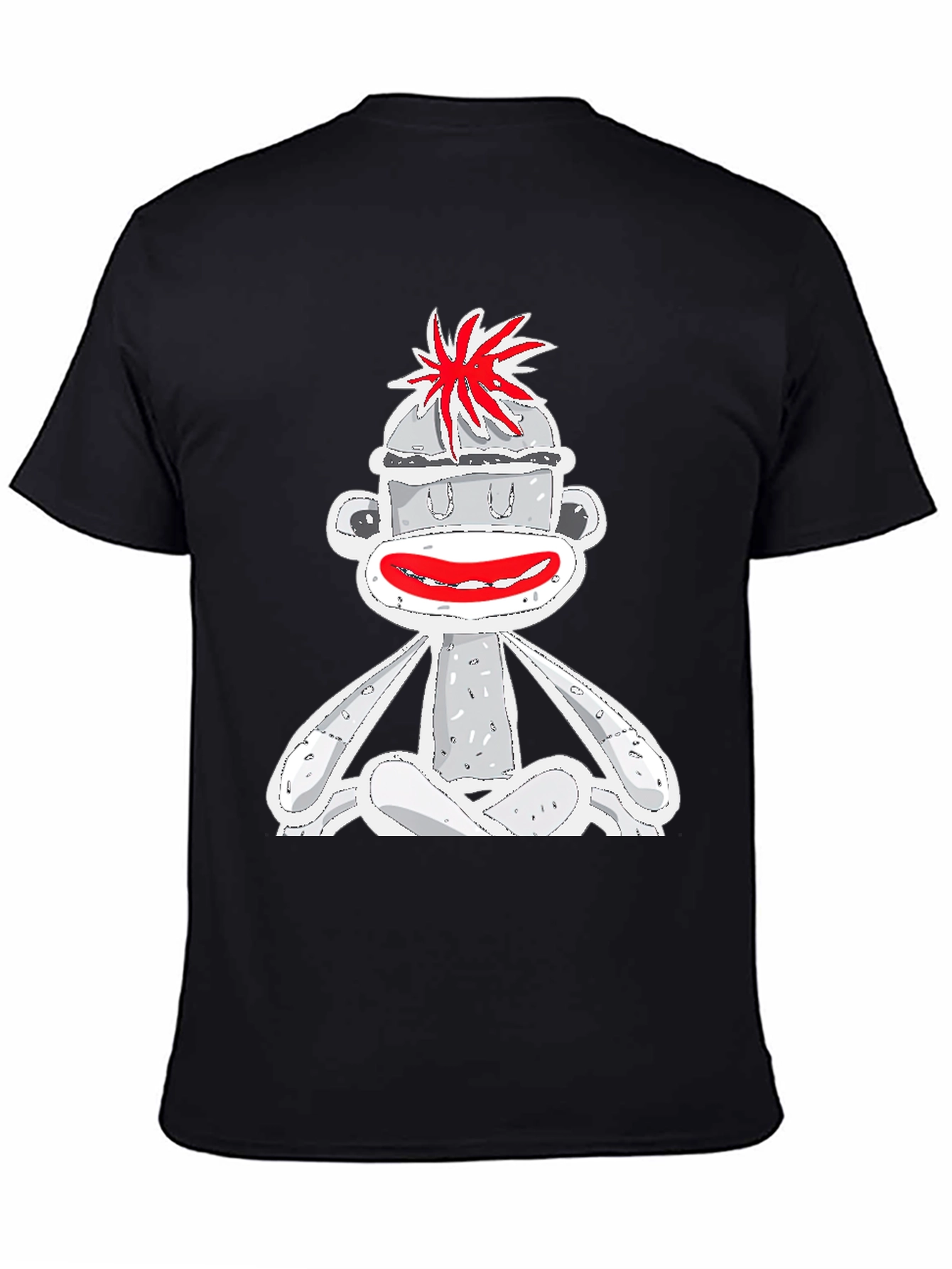 Sock Monkey Graphic Tee - Quirky Design