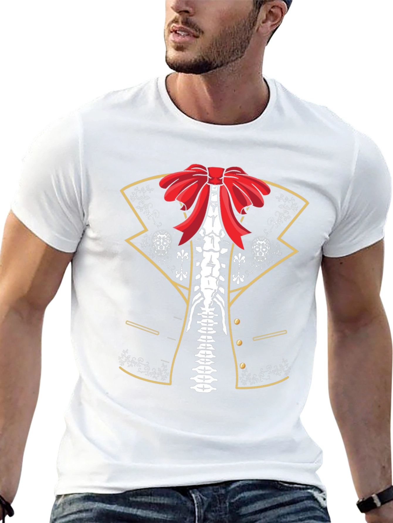 Day of the Dead Skeleton Mariachi T-Shirt