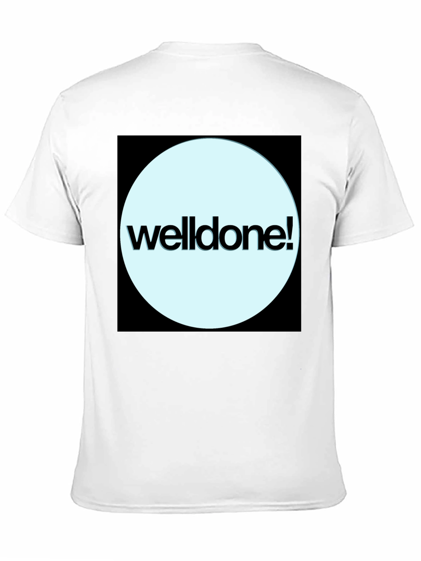Well Done! Graphic Tee - Stylish Black T-Shirt