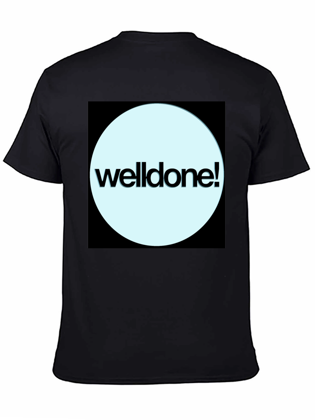 Well Done! Graphic Tee - Stylish Black T-Shirt