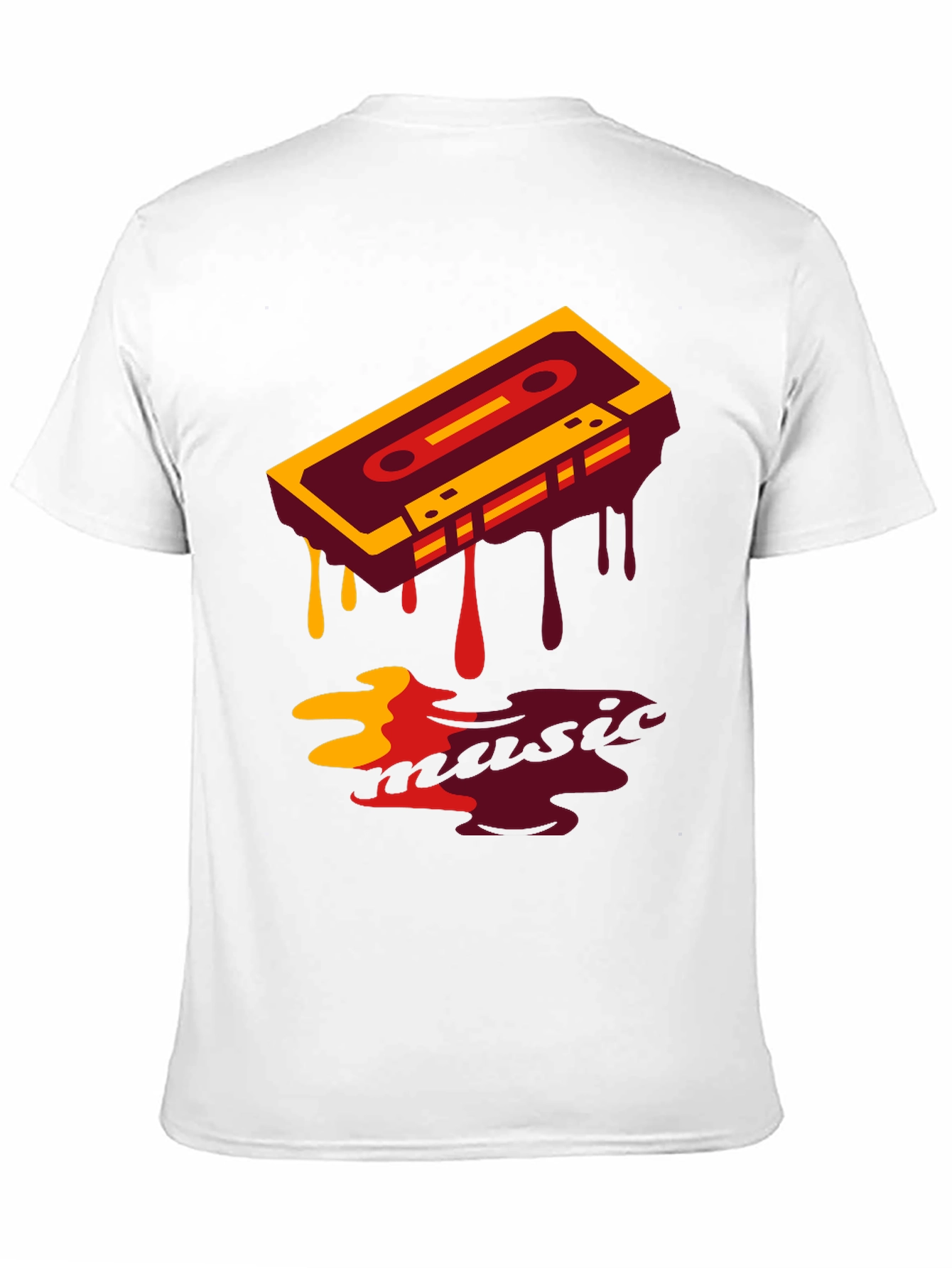 Retro Cassette Tape Music Graphic T-Shirt