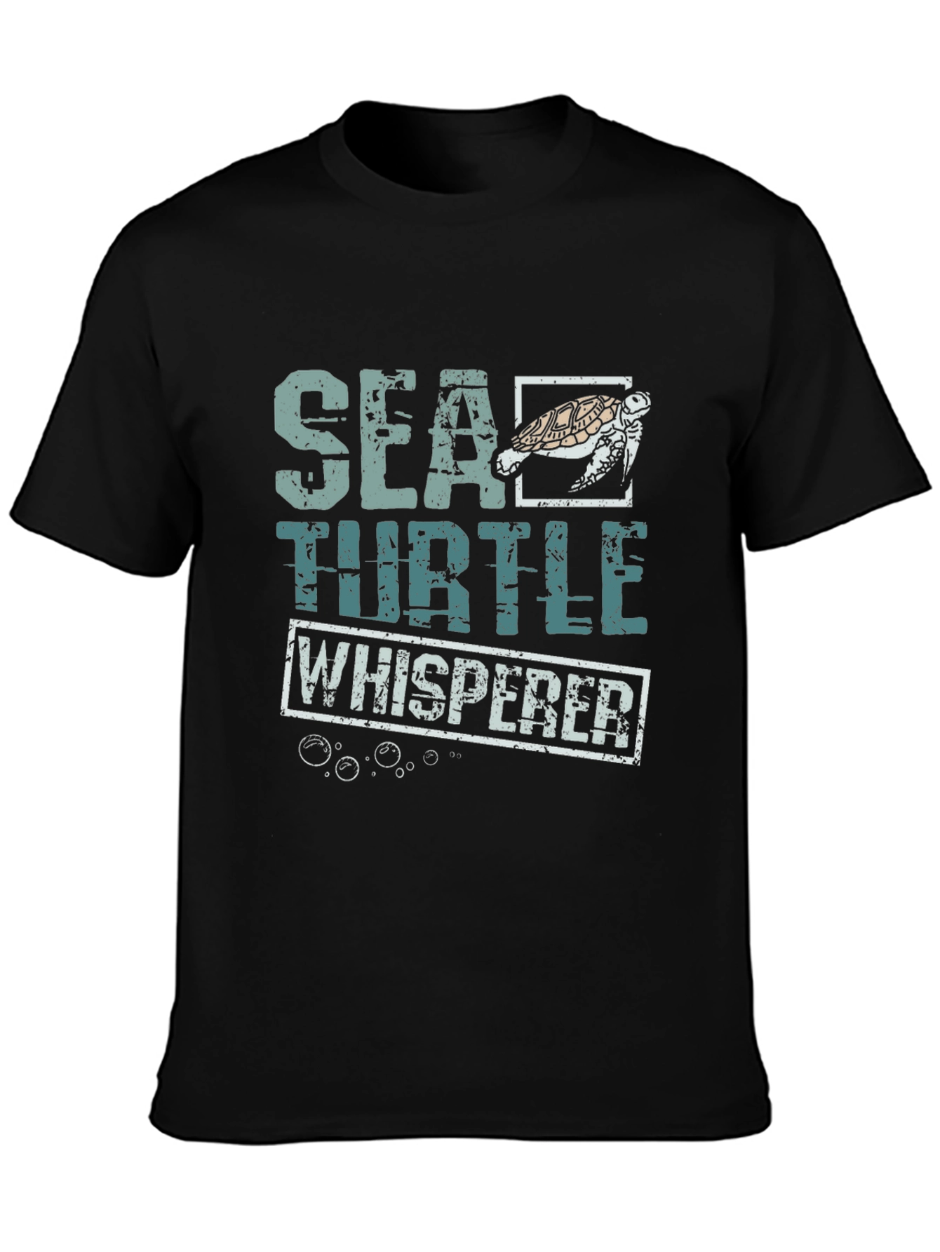 Sea Turtle Whisperer Graphic T-Shirt - Ocean Lover Tee