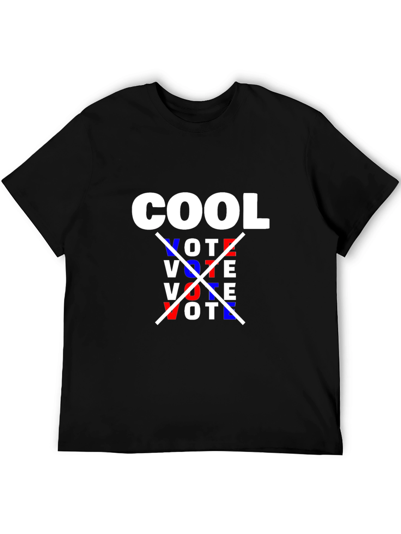 Cool Vote Graphic Tee - Stylish Political Statement