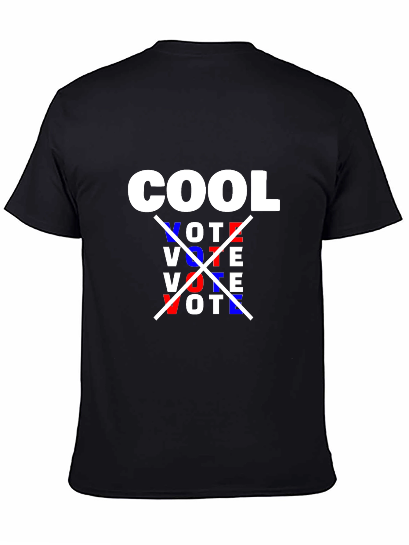 Cool Vote Graphic Tee - Stylish Political Statement