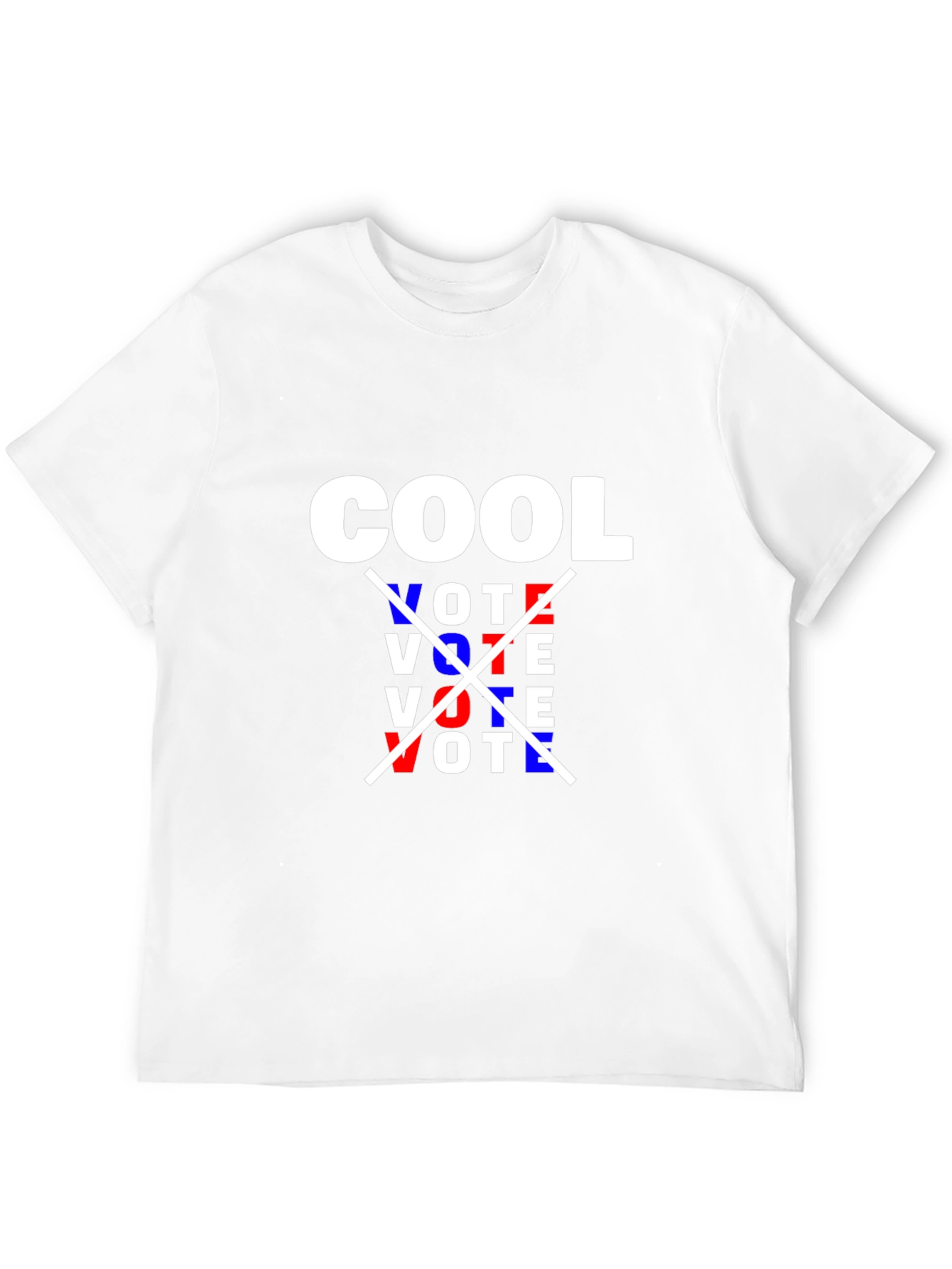 Cool Vote Graphic Tee - Stylish Political Statement