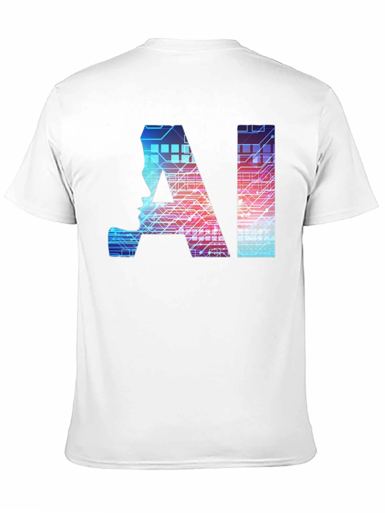 AI Mind T-Shirt - Circuit Board Design