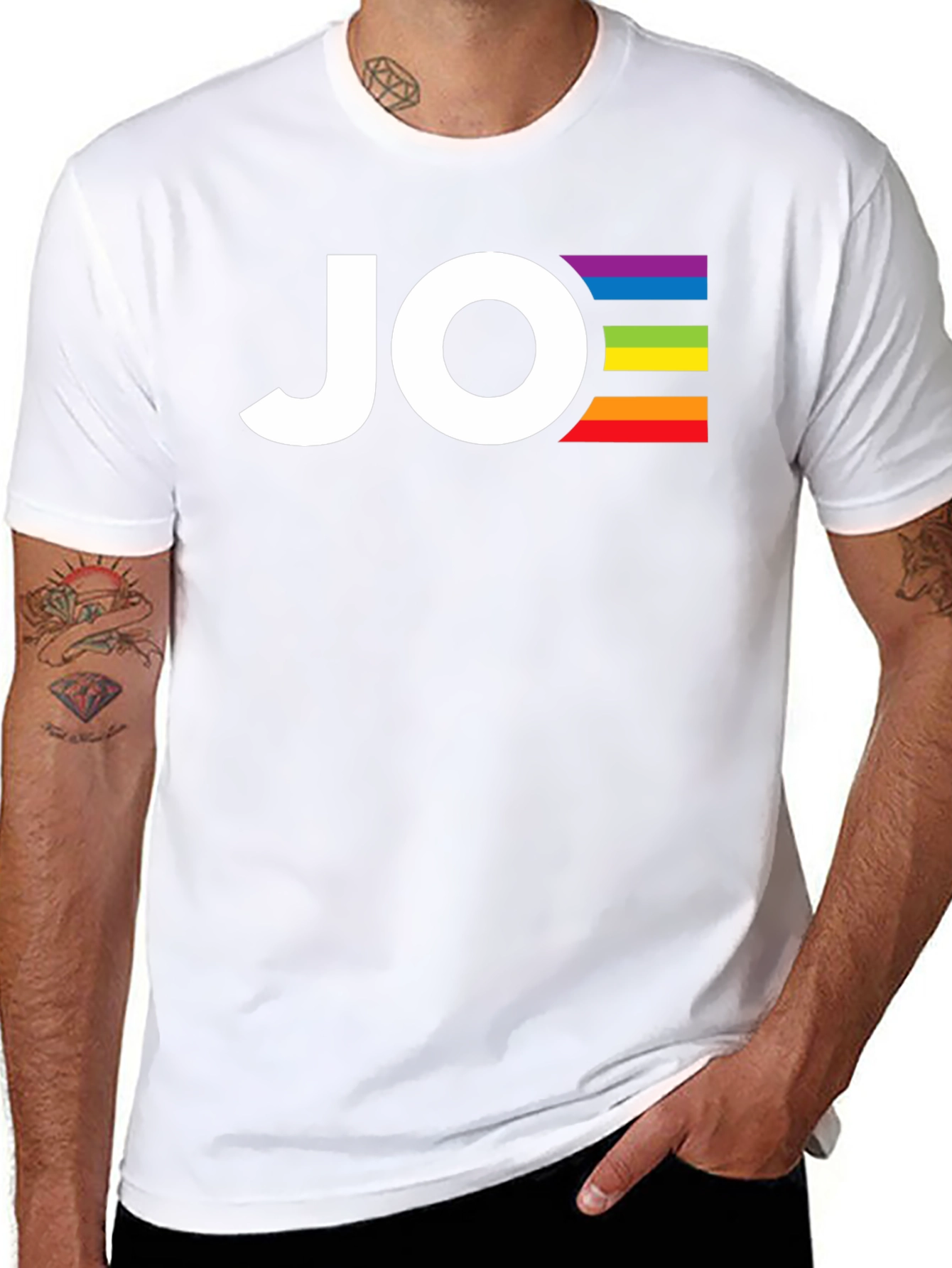 Rainbow Pride JOE T-Shirt - Political Support