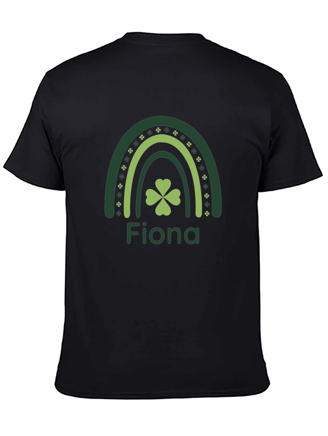 Fiona St. Patricks Day Rainbow Clover Tee