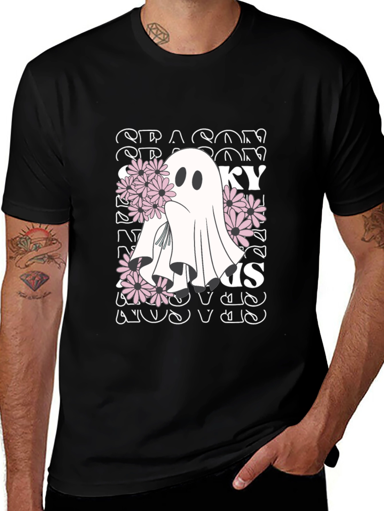 Spooky Season Ghost T-Shirt