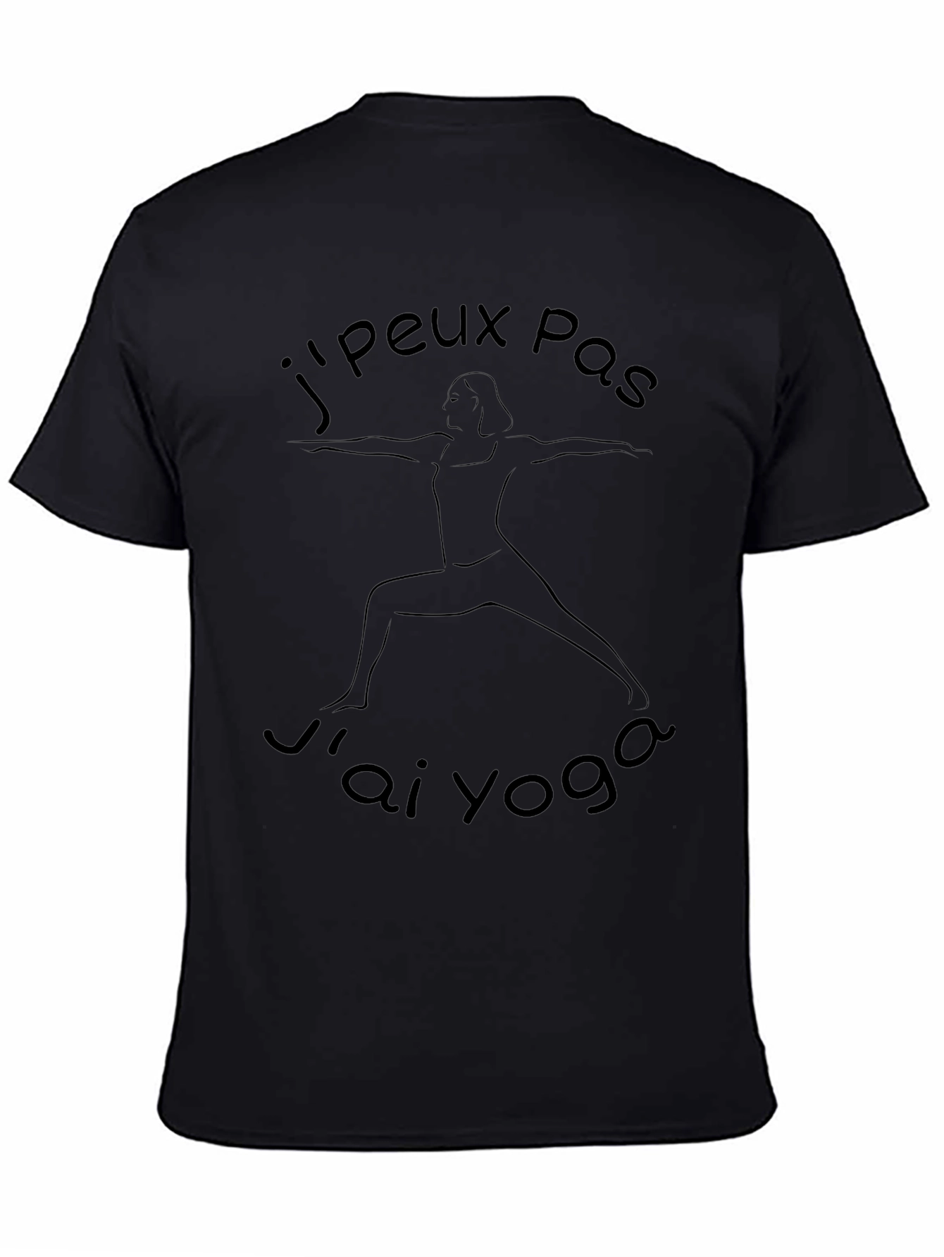 Yoga Tee: Jpeux Pas Jai Yoga T-Shirt