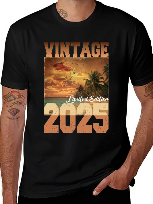 Vintage 2025 Limited Edition Beach T-Shirt
