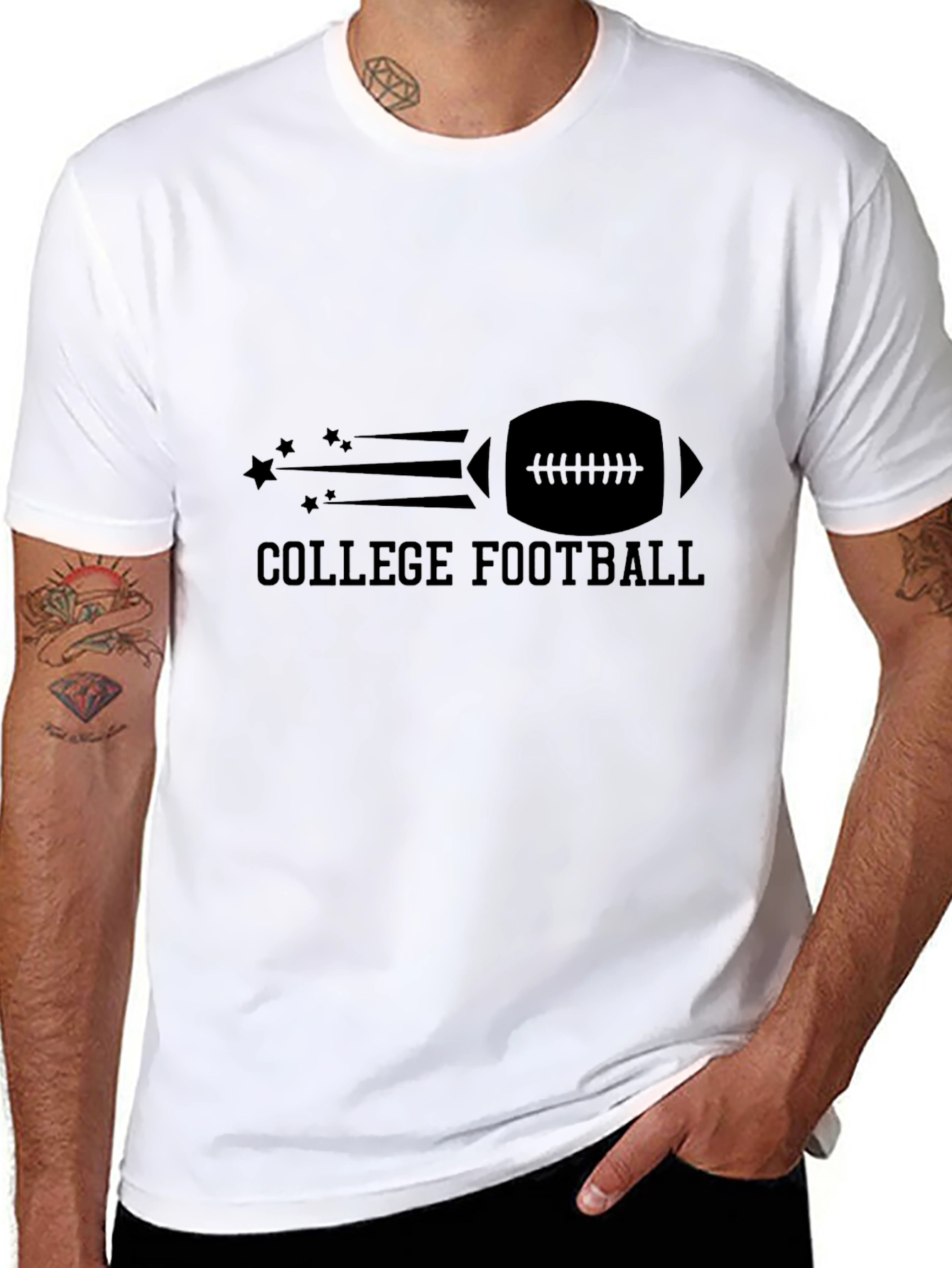 College Football Graphic T-Shirt