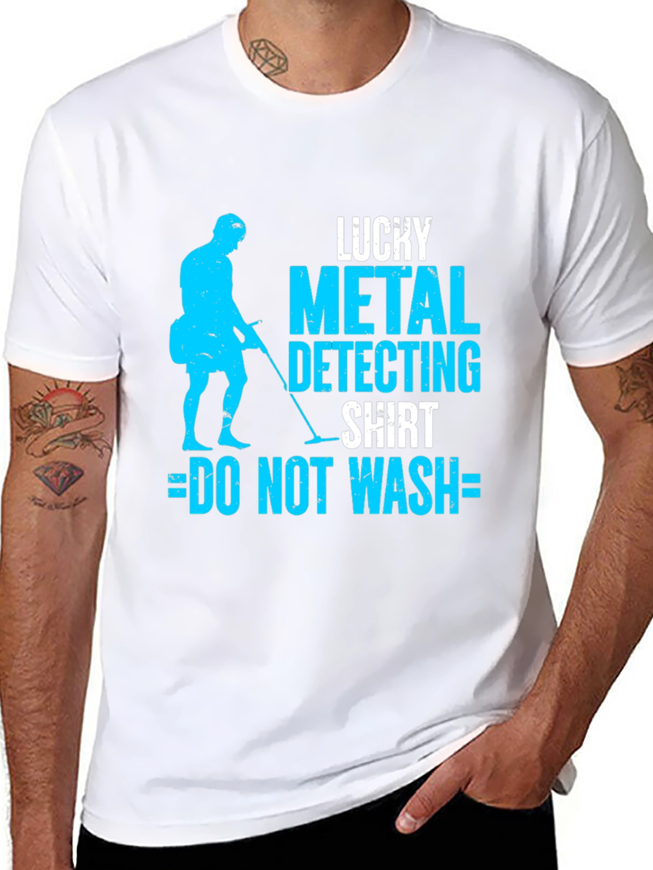 Lucky Metal Detecting Shirt - Do Not Wash!