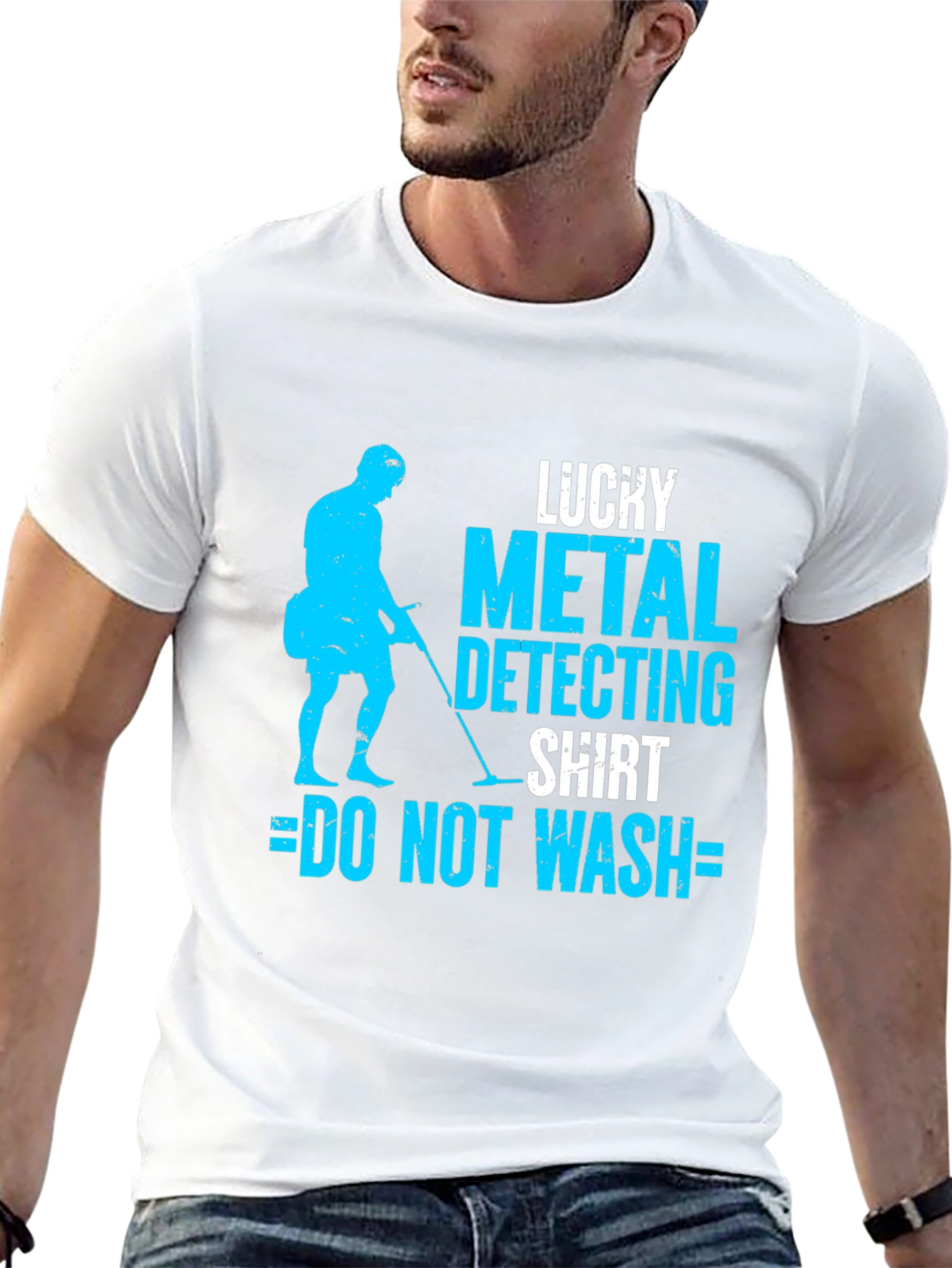 Lucky Metal Detecting Shirt - Do Not Wash!
