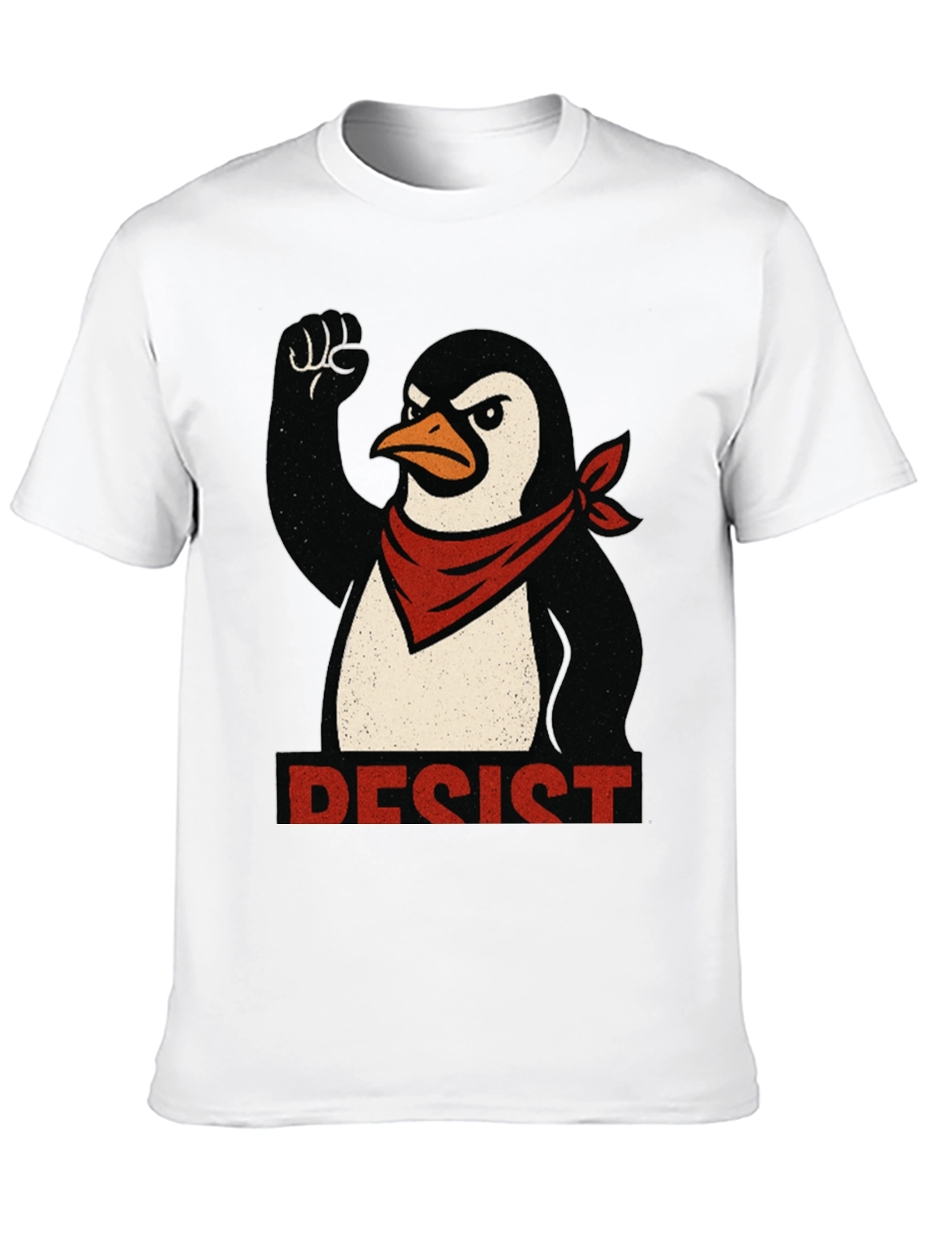 Resist Penguin T-Shirt - Political Protest Tee
