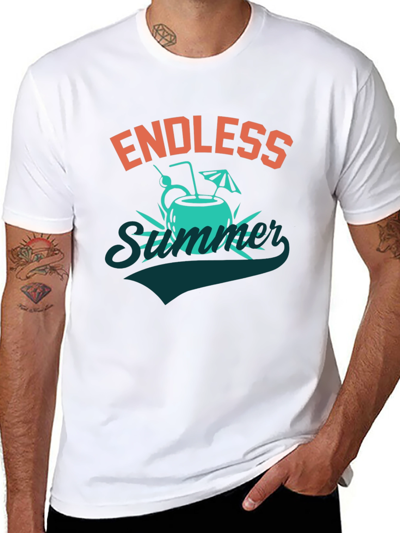 Endless Summer Black T-Shirt
