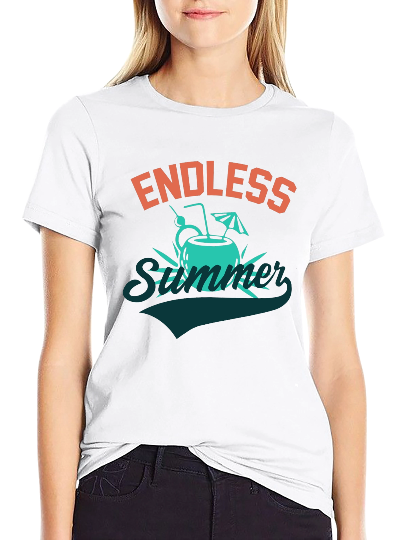 Endless Summer Black T-Shirt