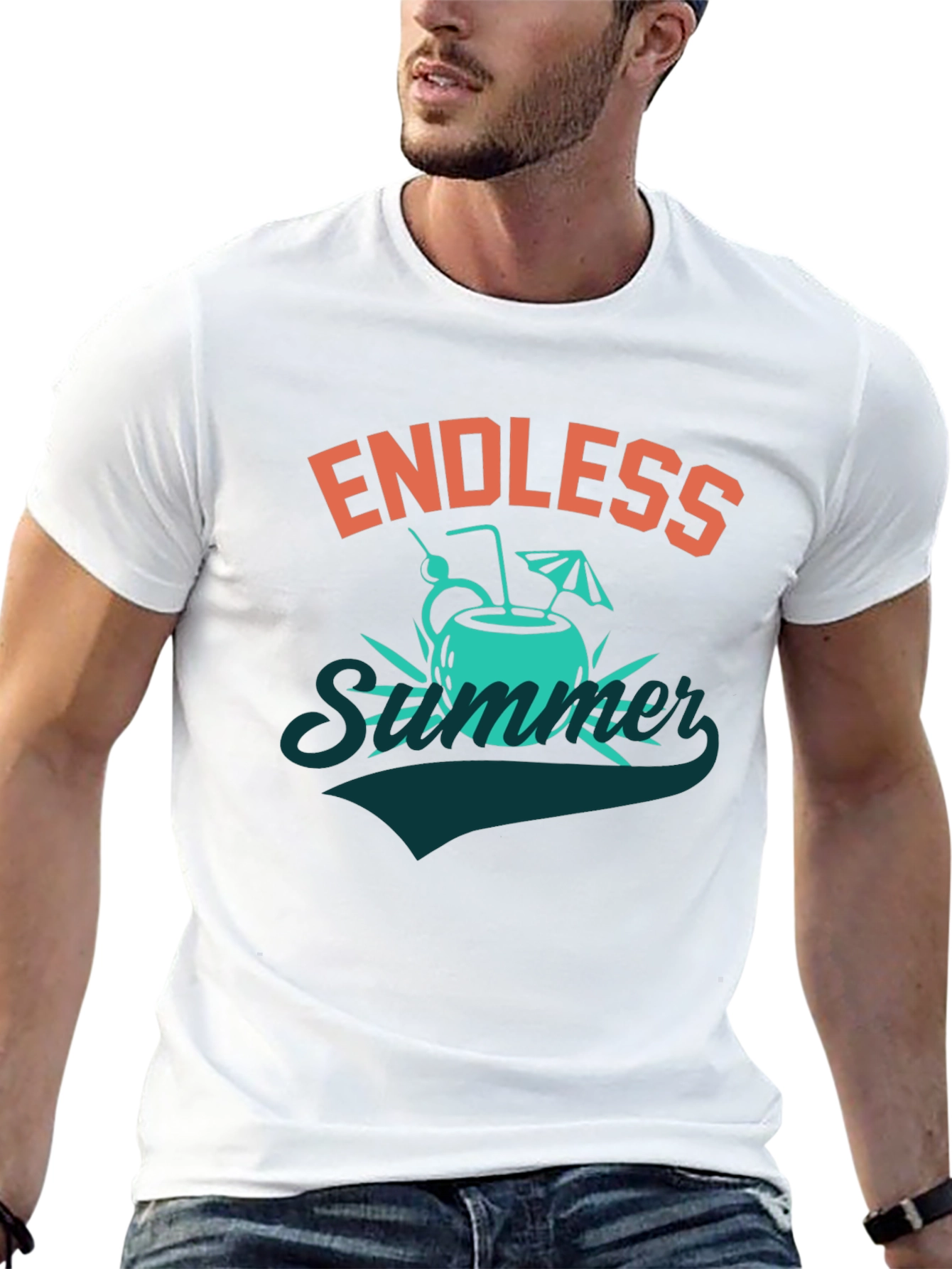 Endless Summer Black T-Shirt