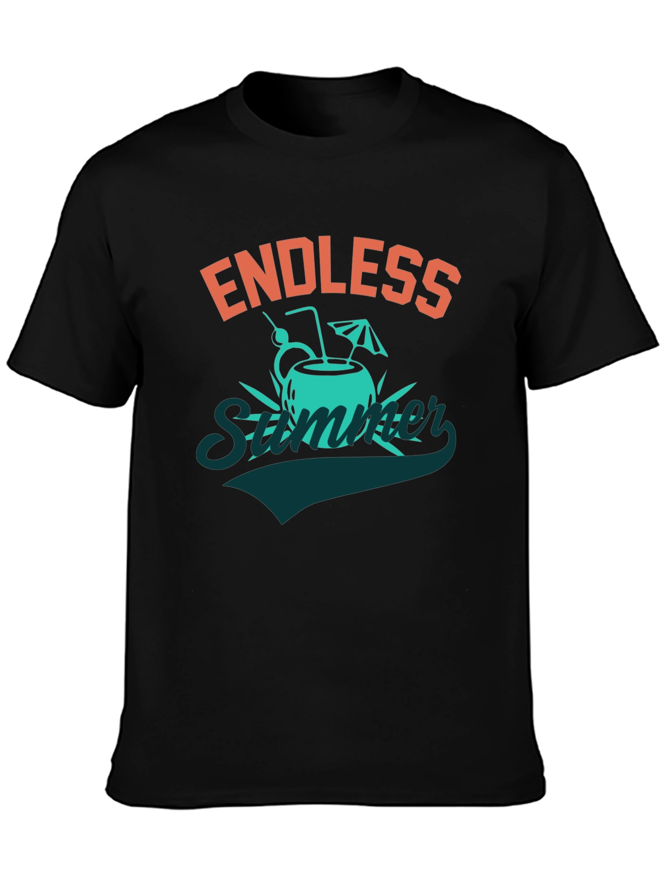 Endless Summer Black T-Shirt