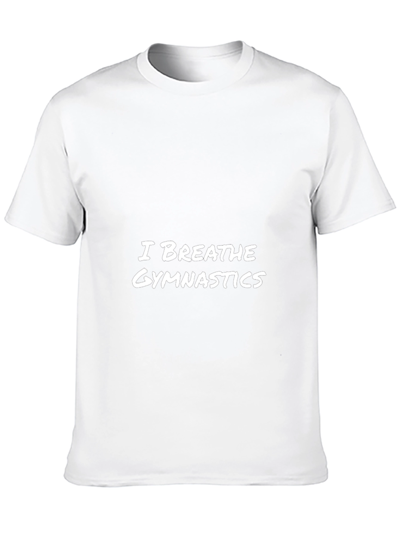 I Breathe Gymnastics Black T-Shirt