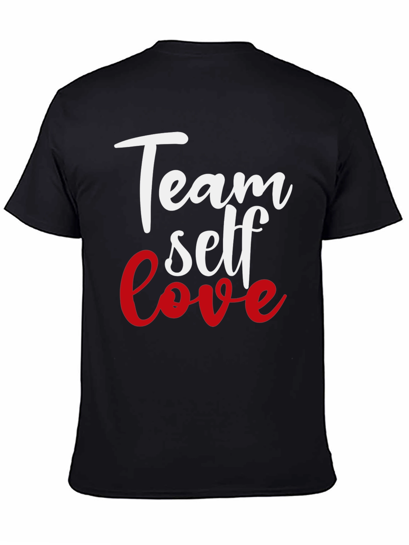 Team Self Love Graphic Tee - Black