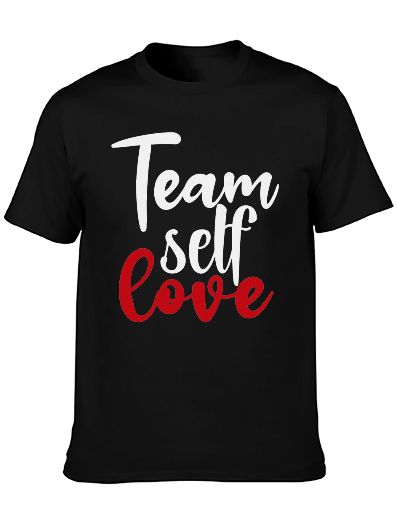 Team Self Love Graphic Tee - Black