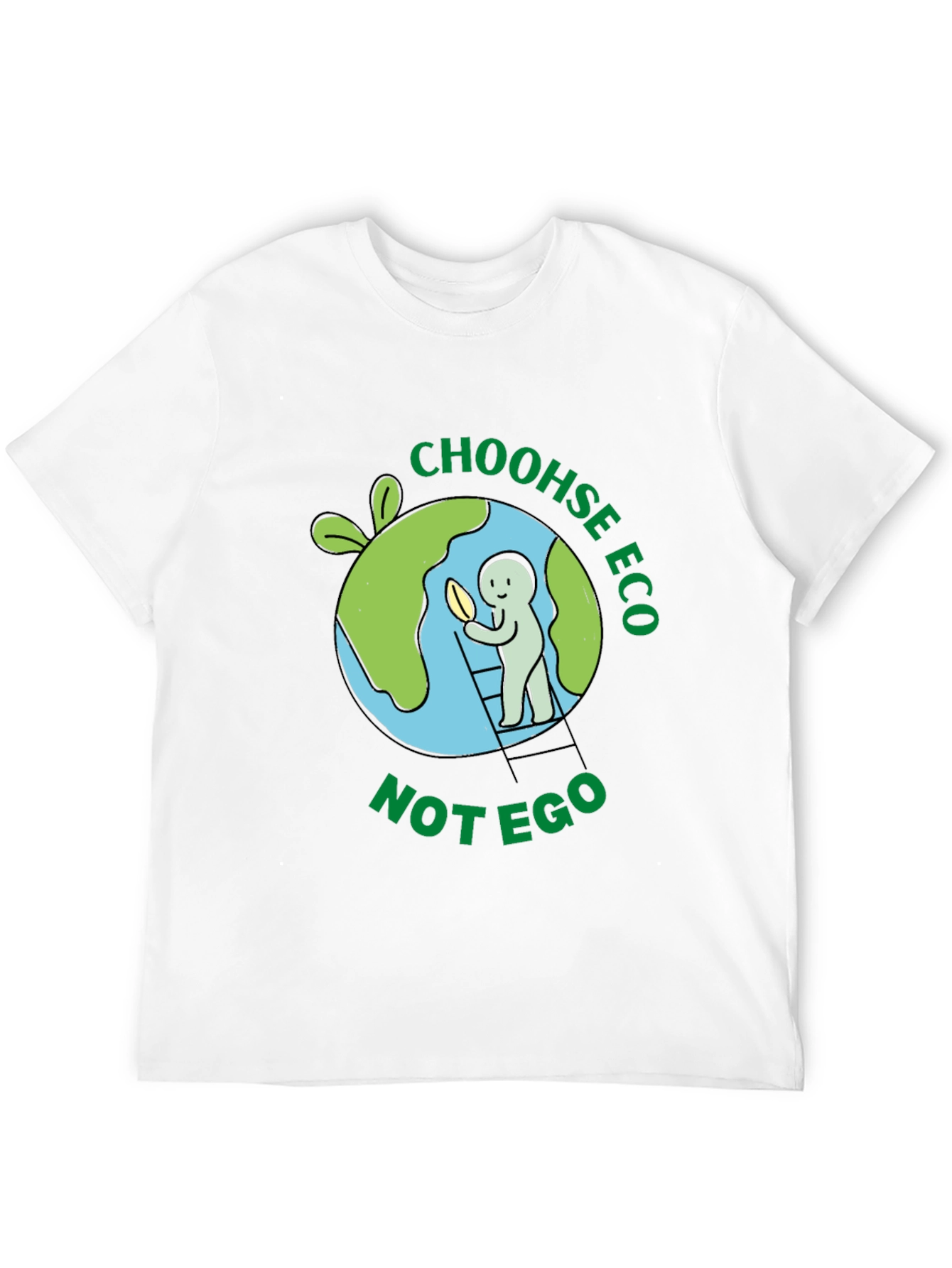 Eco-Friendly T-Shirt - Choose Eco Not Ego