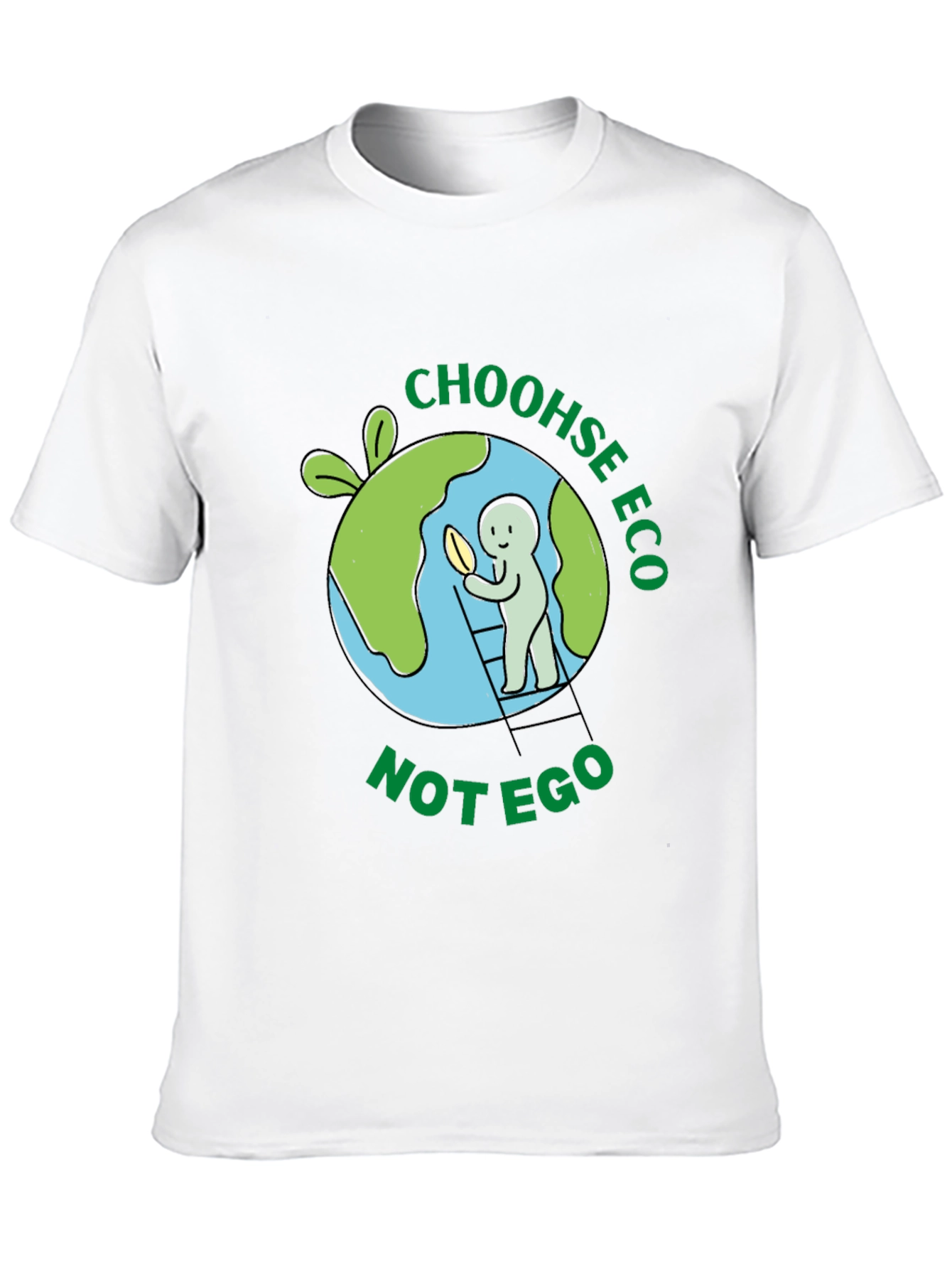 Eco-Friendly T-Shirt - Choose Eco Not Ego