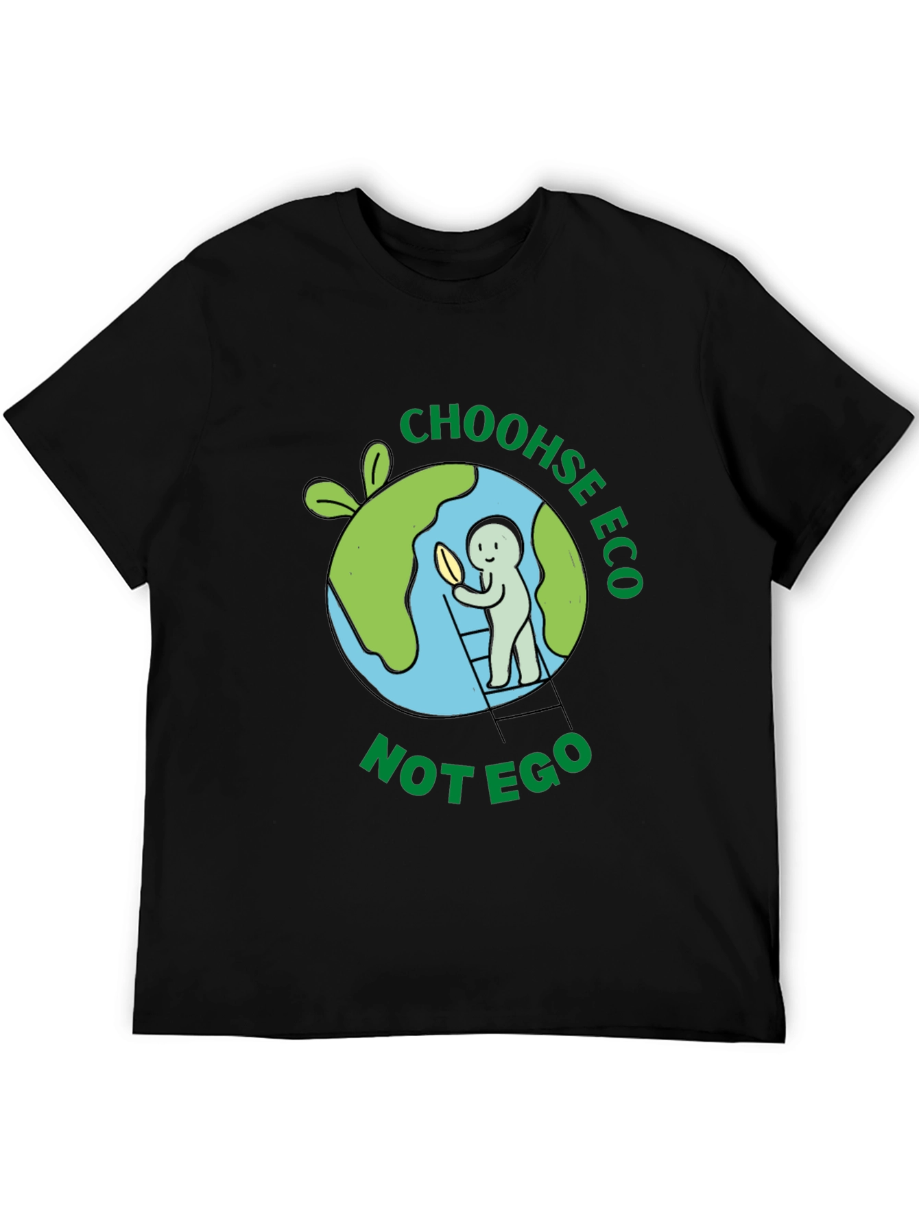 Eco-Friendly T-Shirt - Choose Eco Not Ego