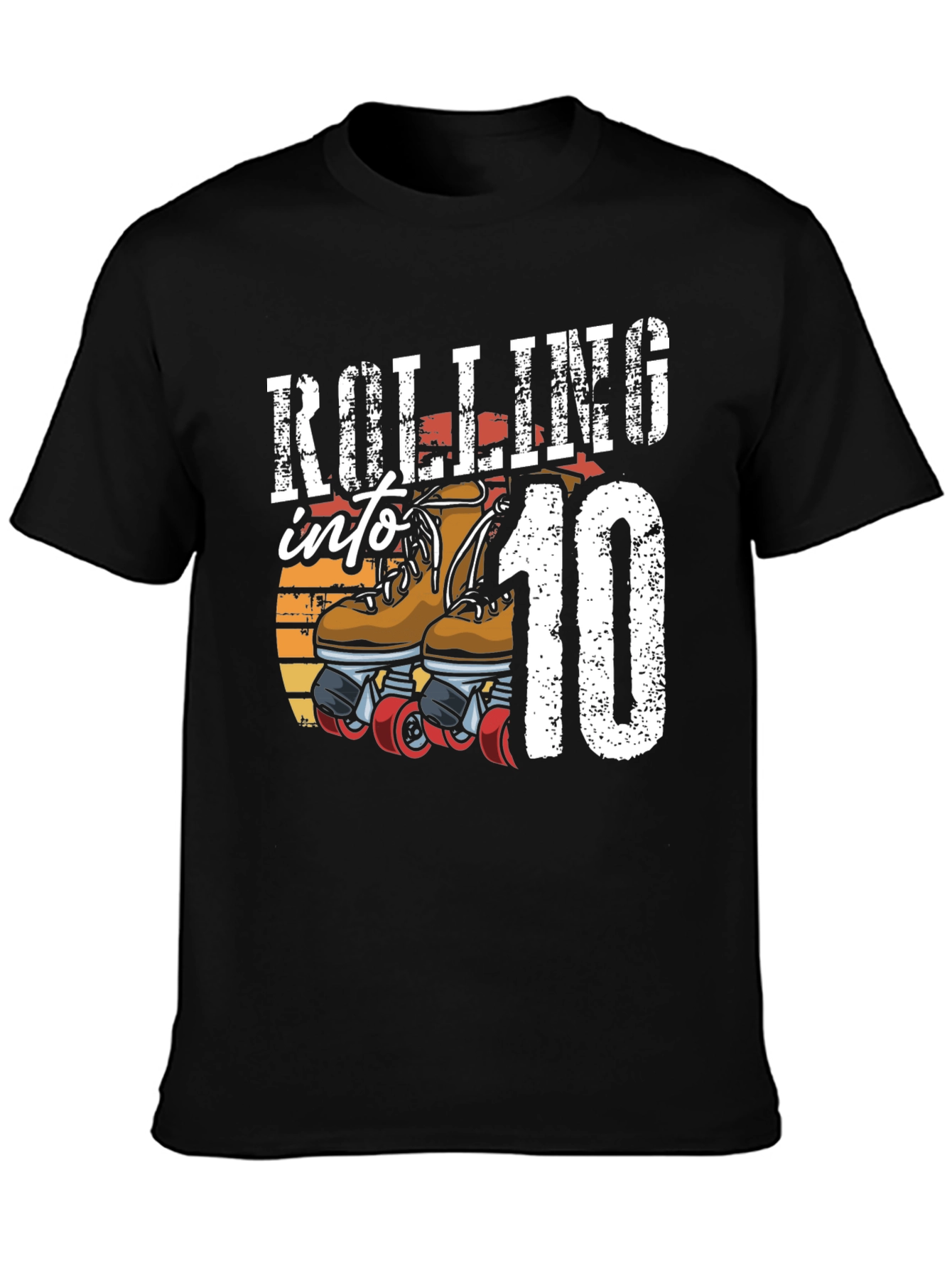 Rolling Into 10th Birthday T-Shirt