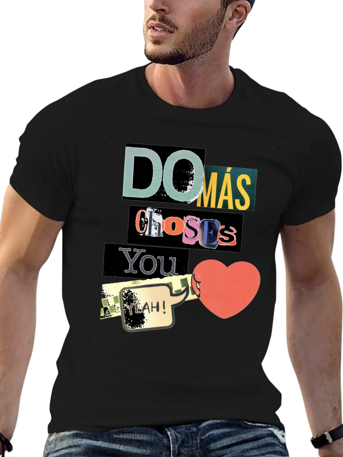 Do Más Choices You Heart Graphic Tee