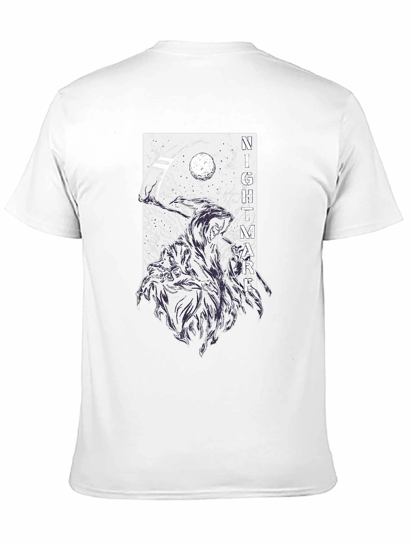Nightmare Reaper Graphic Tee - Dark Humor