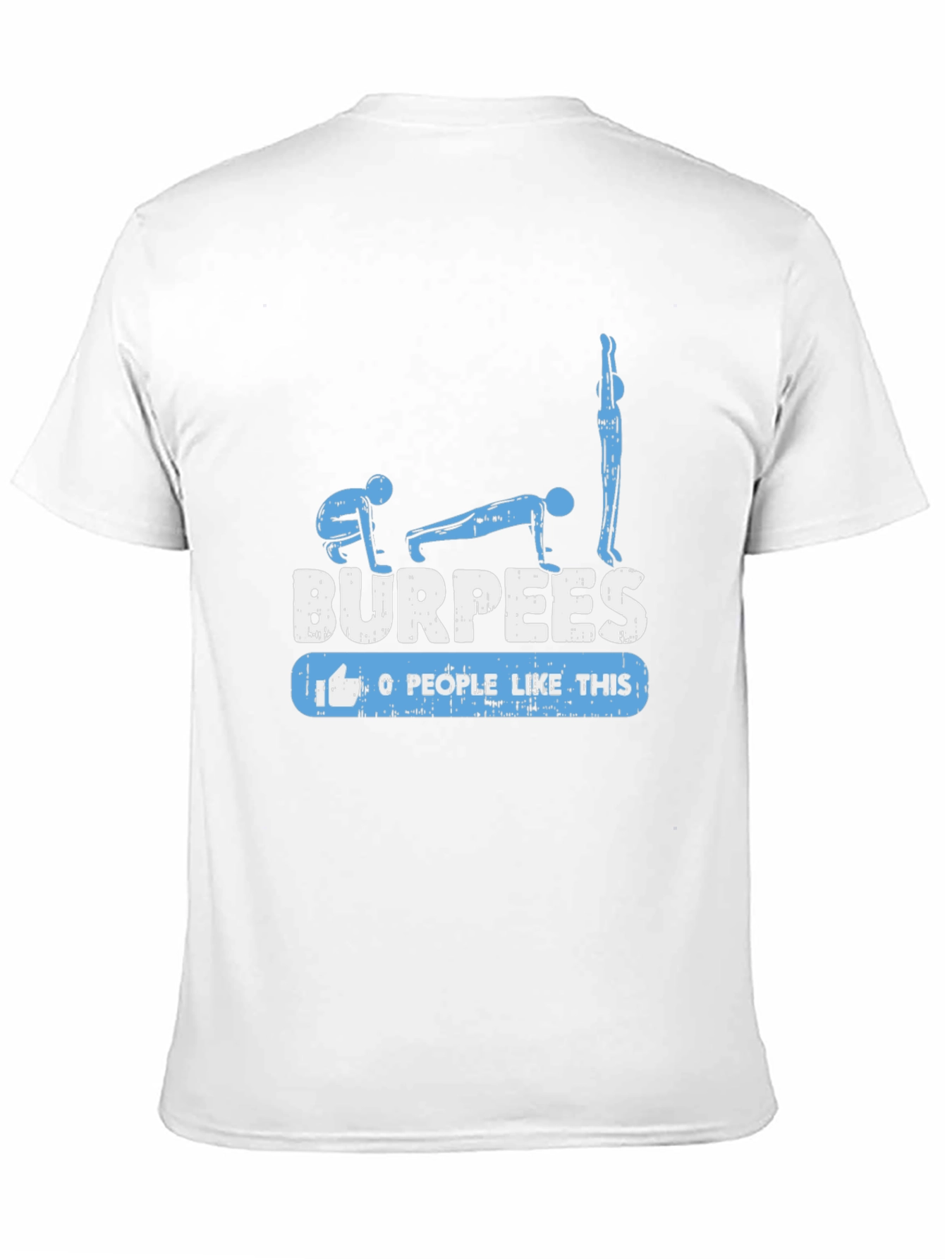 Burpees Fitness Graphic T-Shirt - Black