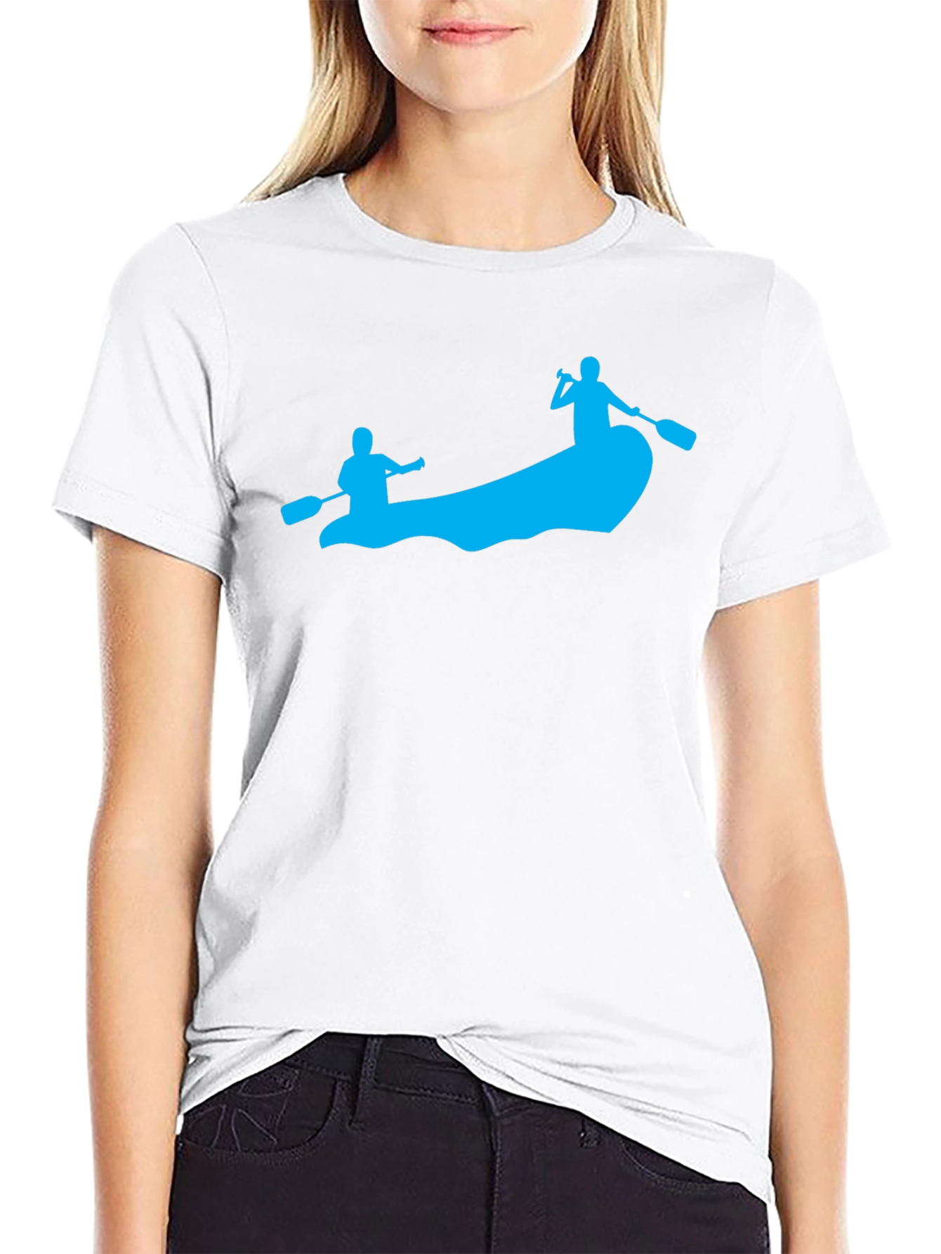Rafting Adventure Black T-Shirt