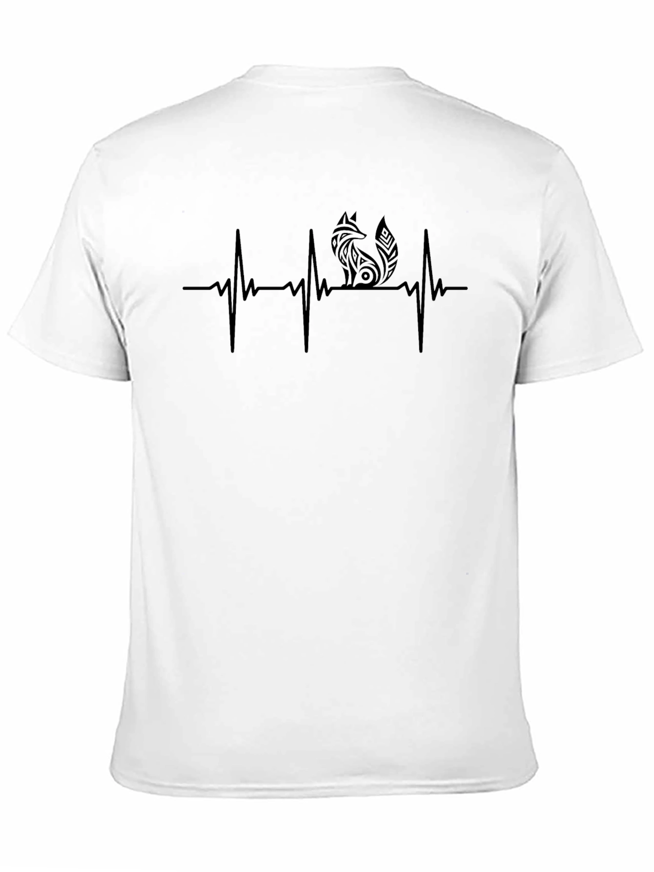 Fox Heartbeat Graphic Tee - Black