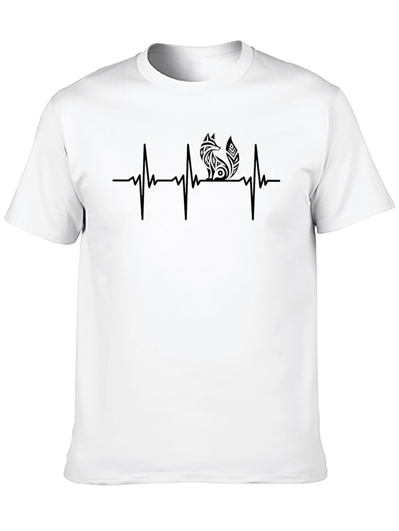 Fox Heartbeat Graphic Tee - Black