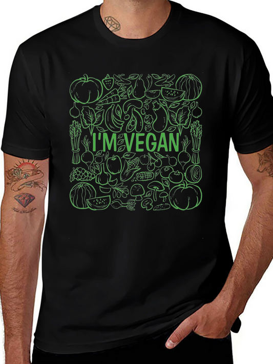 Vegan T-Shirt - Im Vegan Graphic Tee