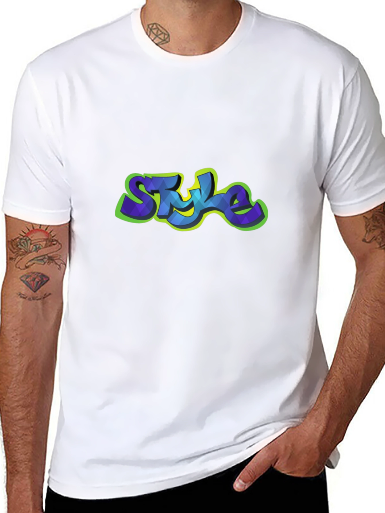 Stylish Graffiti Tee