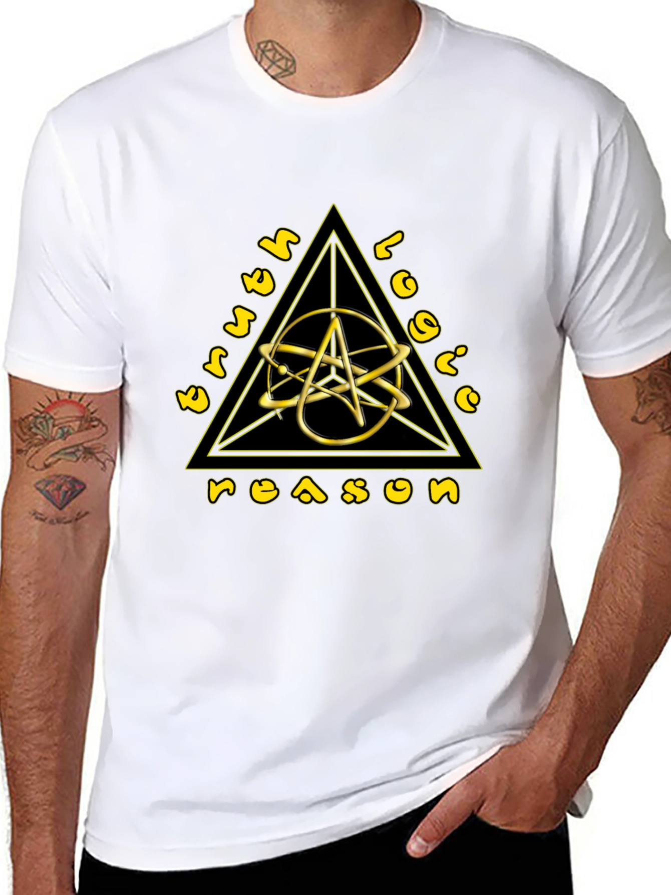 Truth Logic Reason Atheist Symbol T-Shirt