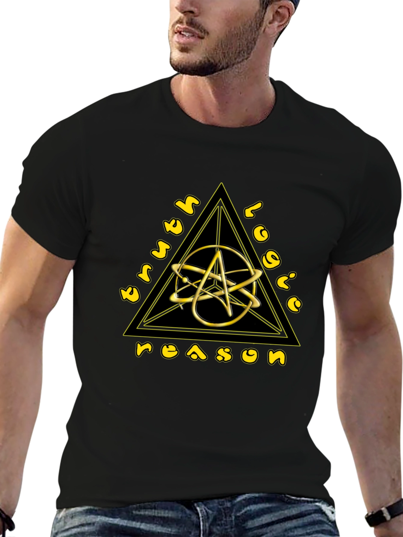 Truth Logic Reason Atheist Symbol T-Shirt