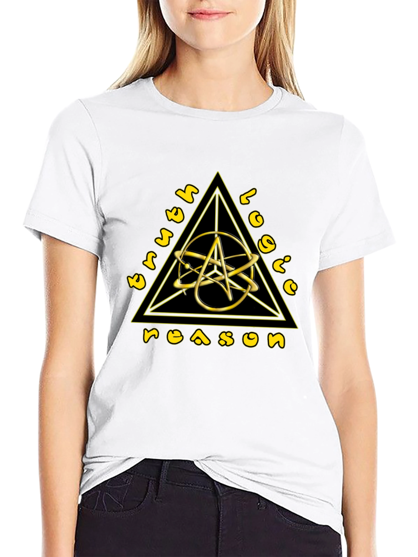 Truth Logic Reason Atheist Symbol T-Shirt