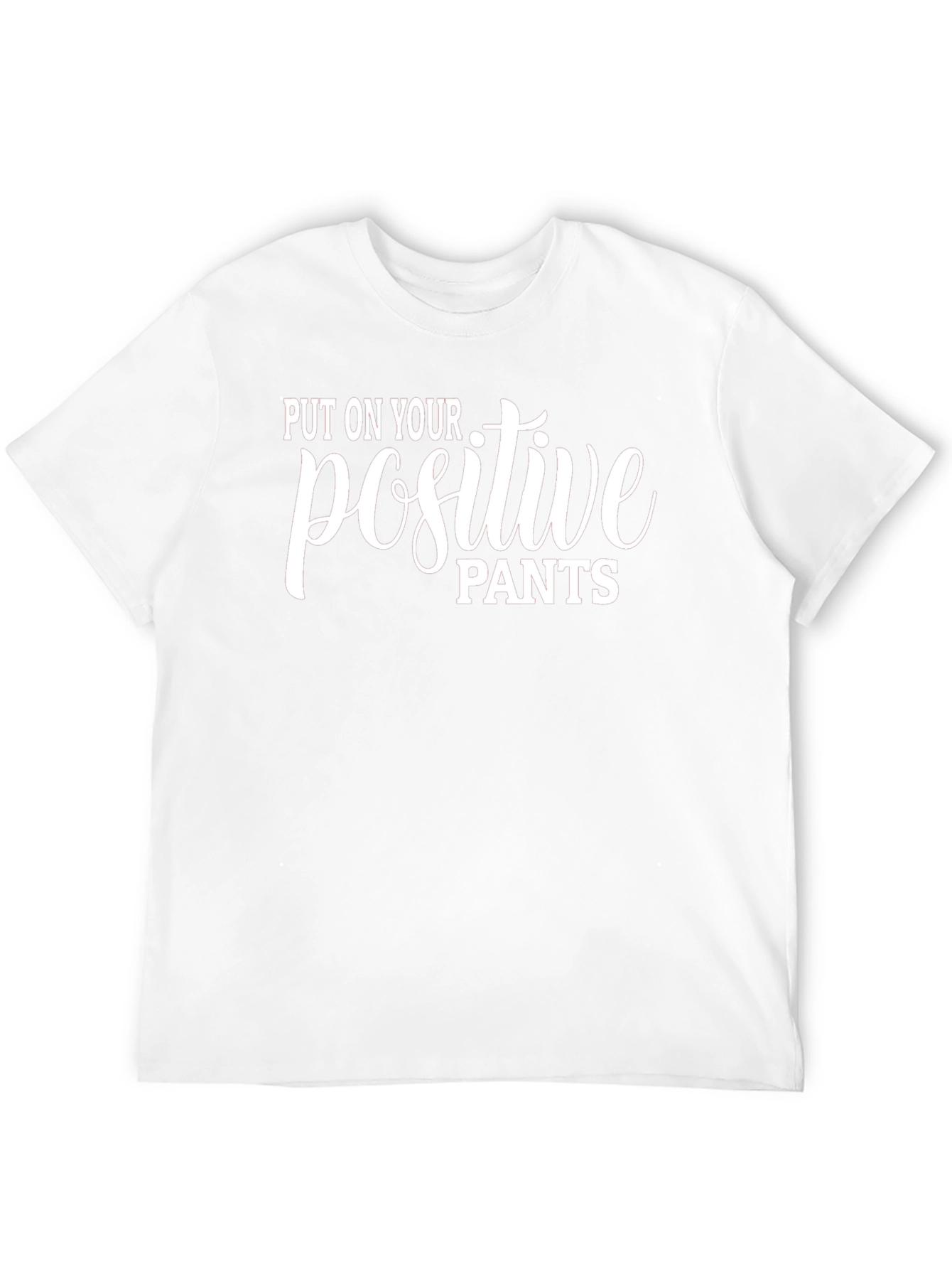 Positive Pants Black T-Shirt