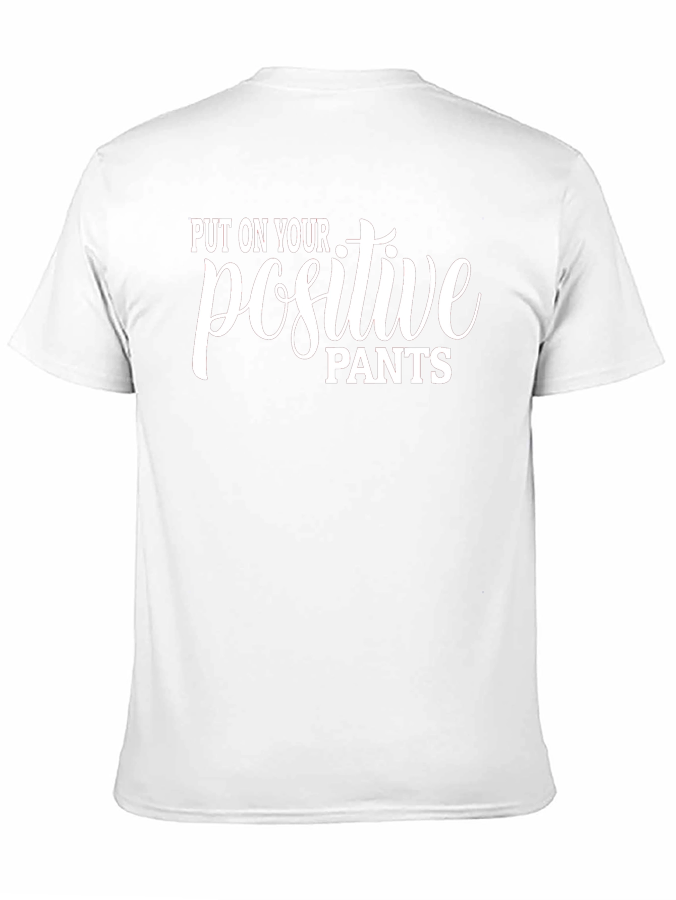Positive Pants Black T-Shirt