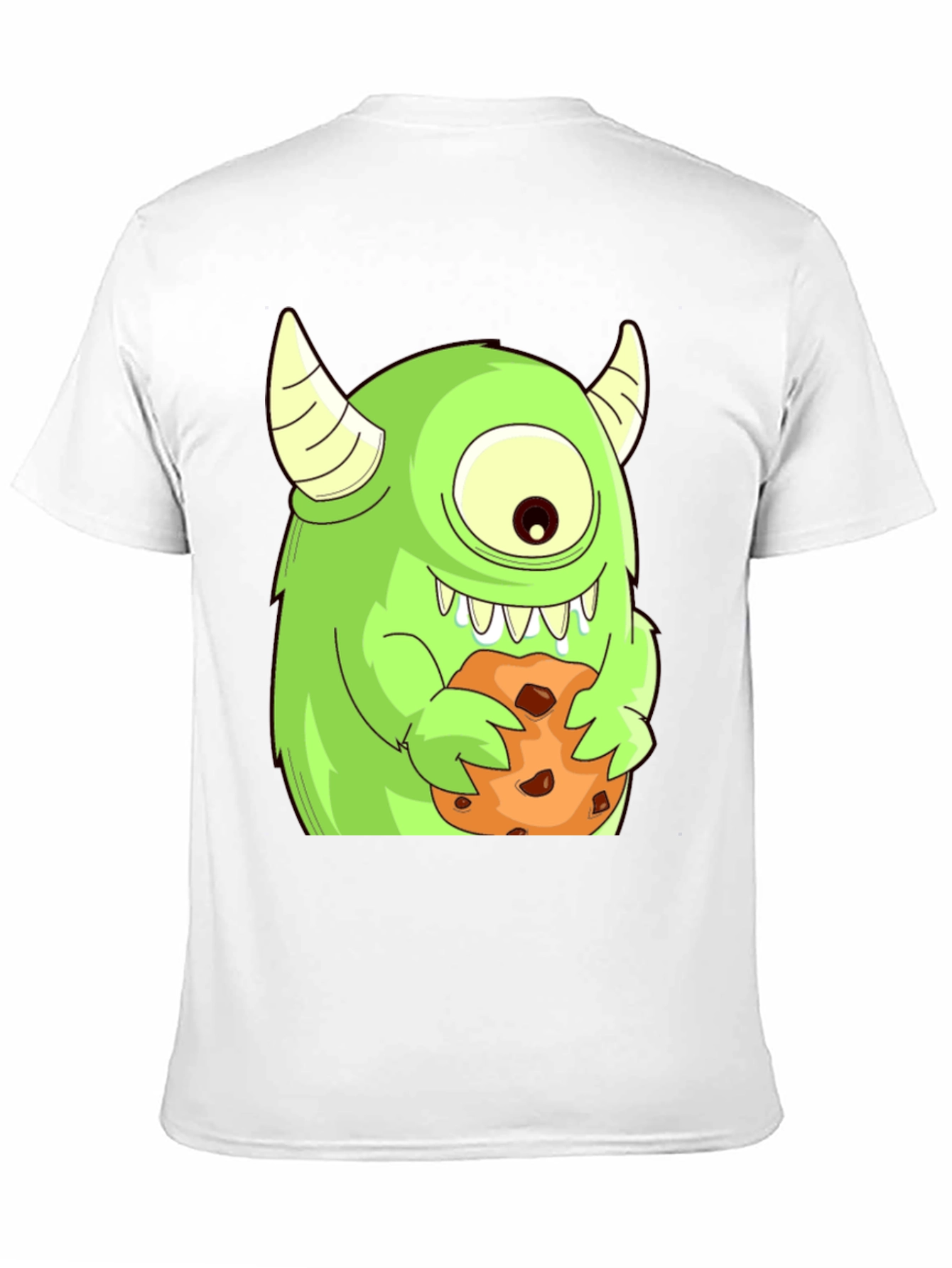 Monster Cookie T-Shirt - One-Eyed Green Monster