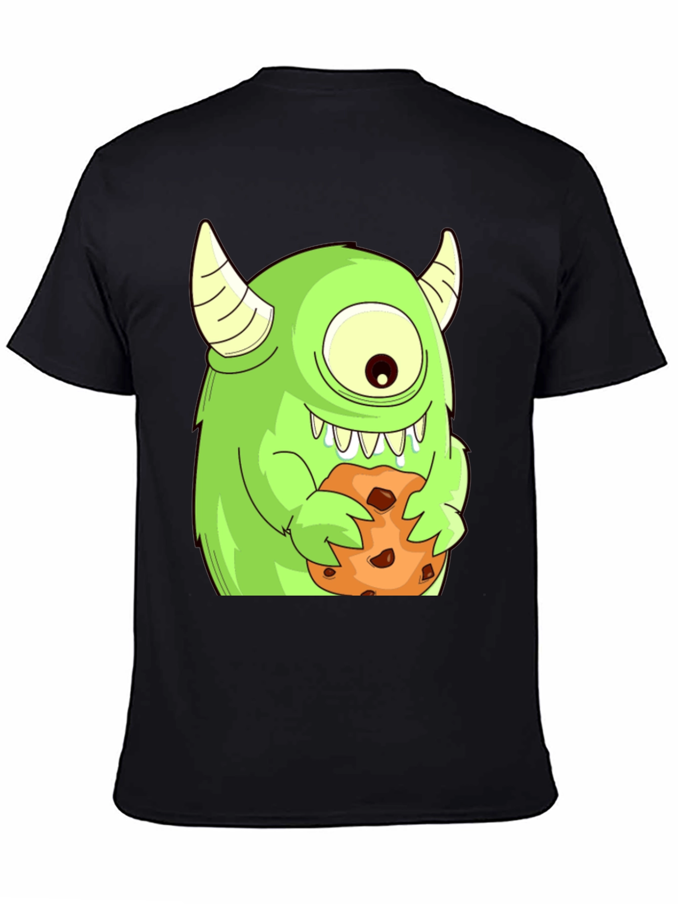 Monster Cookie T-Shirt - One-Eyed Green Monster