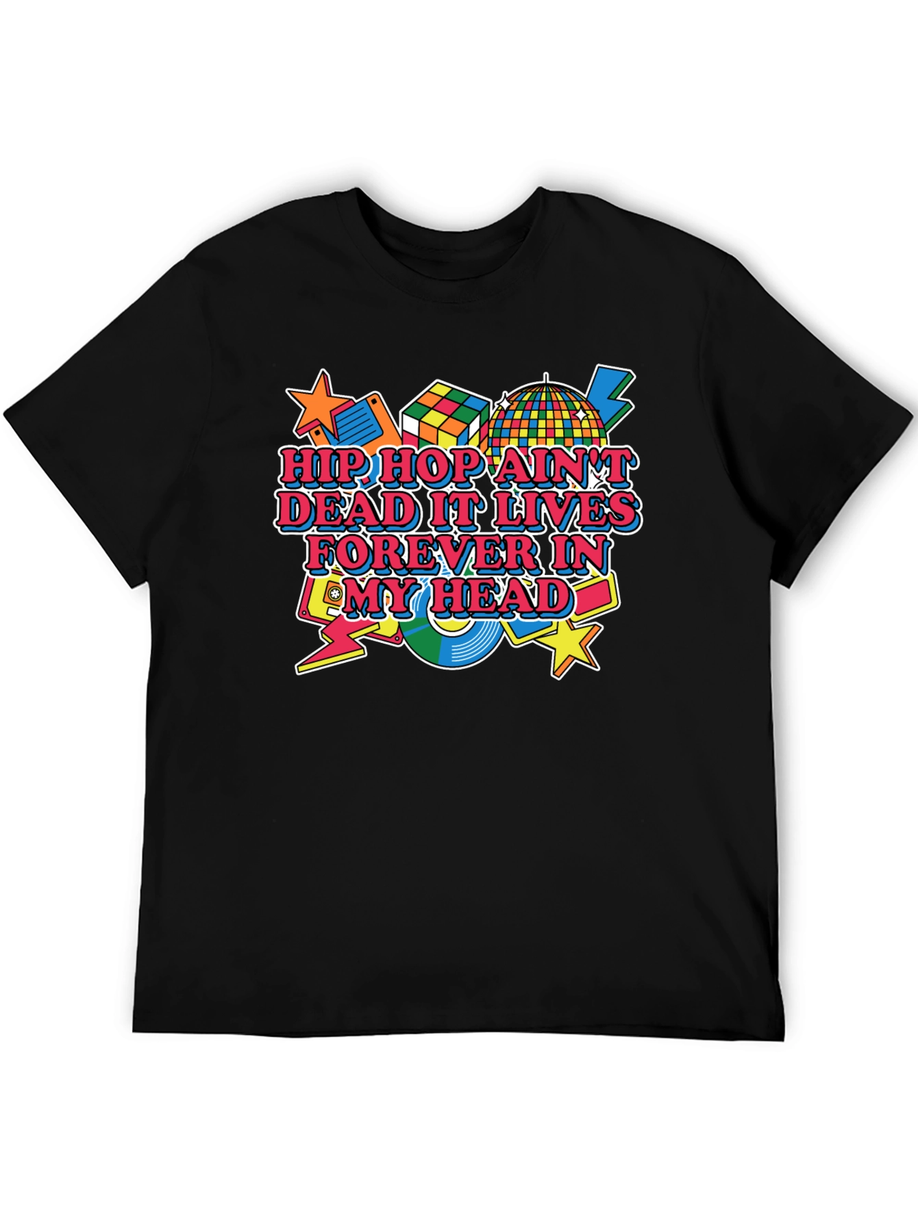 Retro Hip Hop T-Shirt - Music Lover Tee