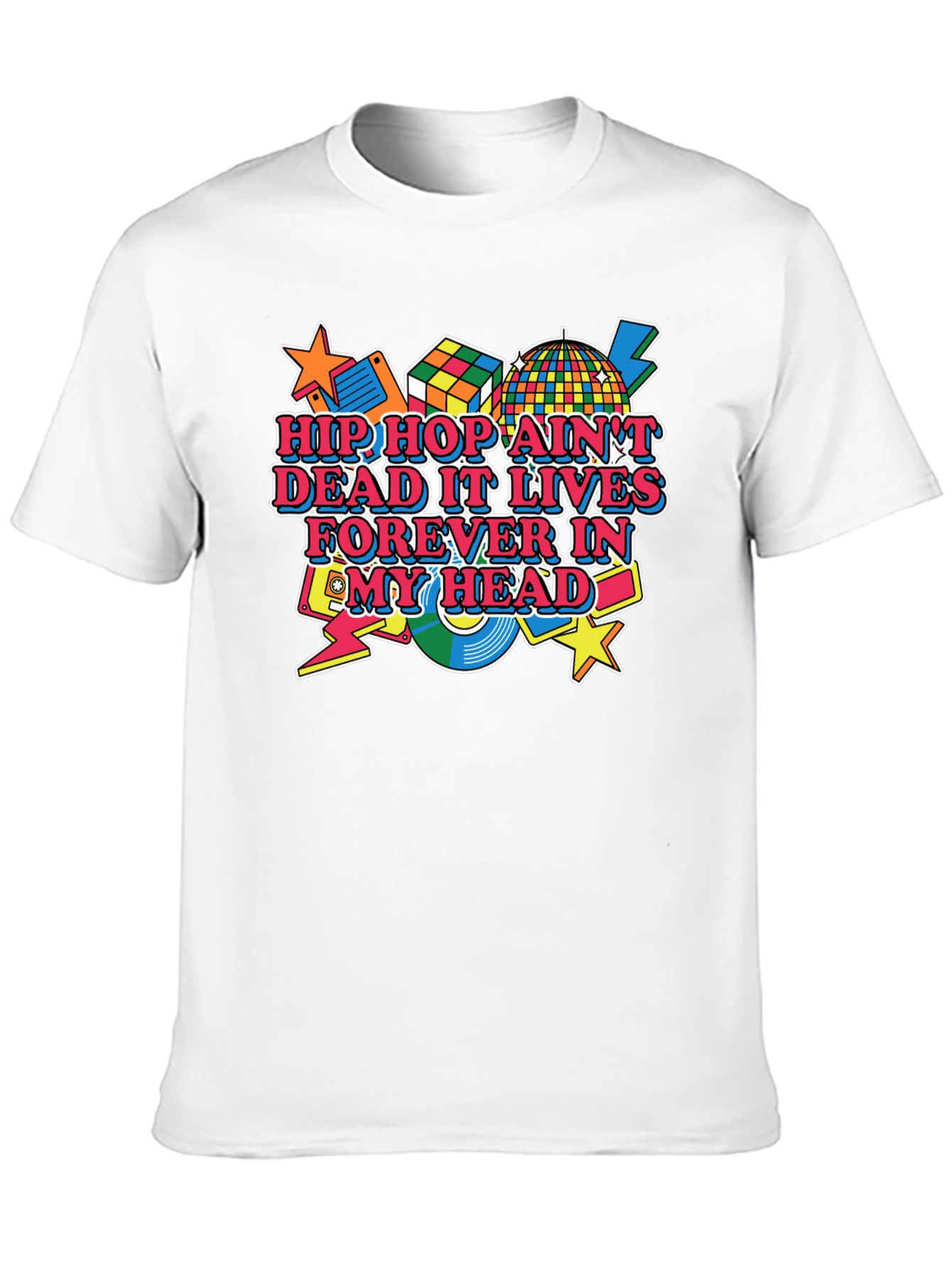 Retro Hip Hop T-Shirt - Music Lover Tee